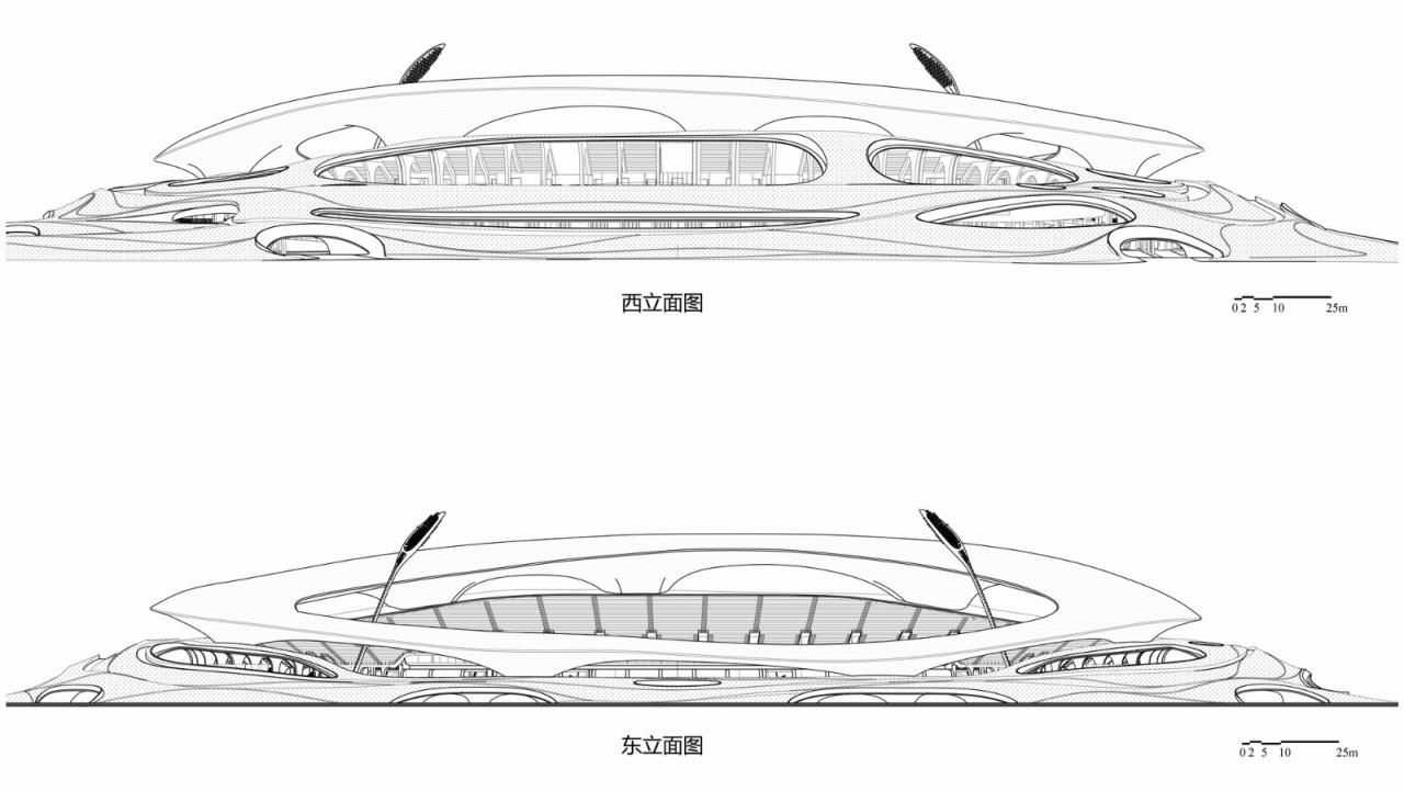 BIM建筑|全球最大覆土建筑群设计:“消失的体育场”/ MAD马岩松 BIM建筑|全球最大覆土建筑群设计:“消失的体育场”/ MAD马岩松