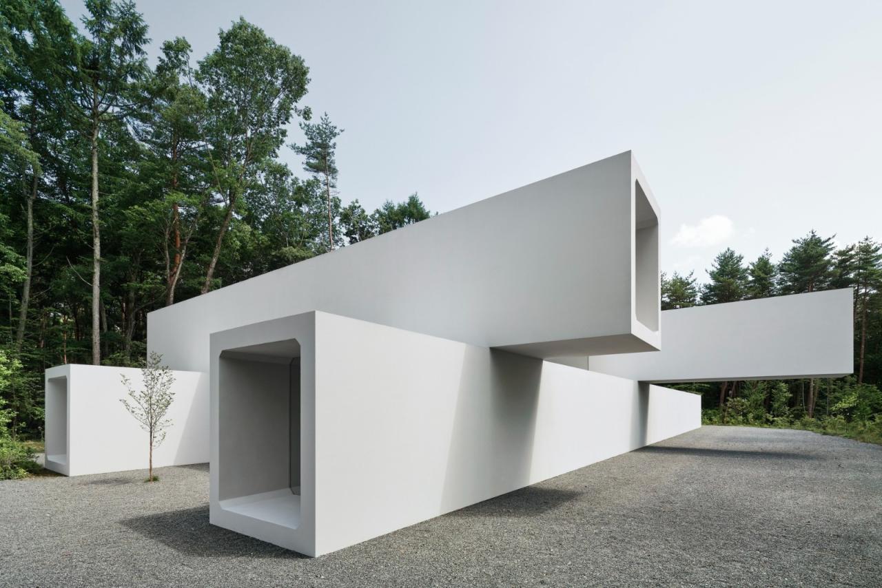 BIM建筑|日本长野极简酒店 Culvert,预制混凝土隧道 / nendo BIM建筑|日本长野极简酒店 Culvert,预制混凝土隧道 / nendo