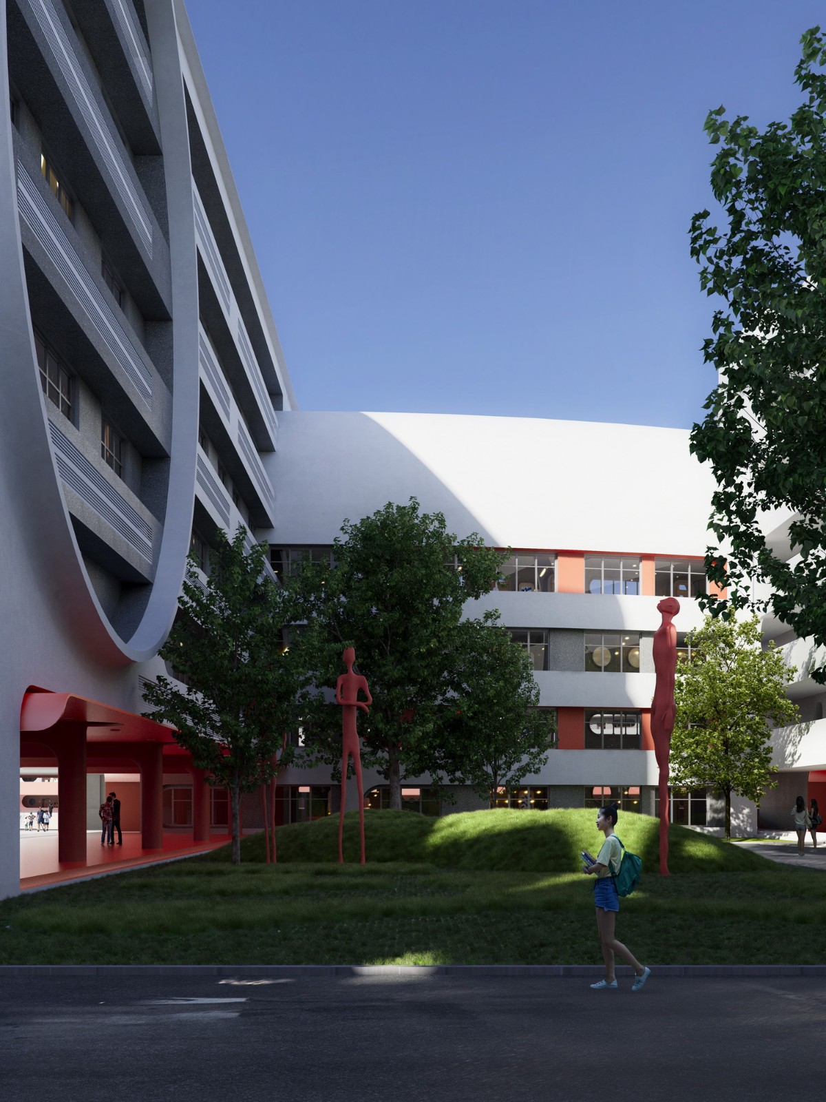 BIM建筑|未来者校园:西部(重庆)科学城未来校园国际竞赛 / 王俊宝DIKA BIM建筑|未来者校园:西部(重庆)科学城未来校园国际竞赛 / 王俊宝DIKA