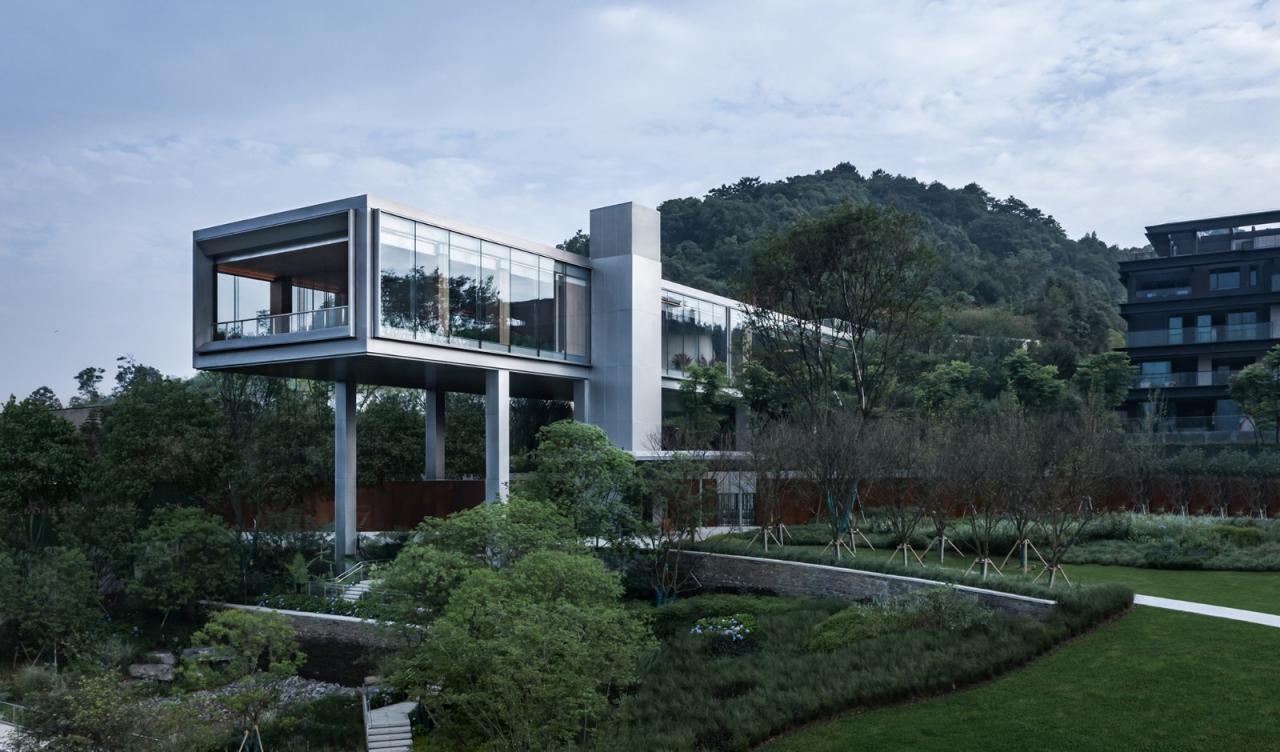 BIM建筑|金地·湖山樾社区中心 / PTA上海柏涛 BIM建筑|金地·湖山樾社区中心 / PTA上海柏涛