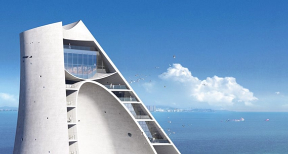 BIM建筑|开放建筑工作室展示“太阳塔”设计 BIM建筑|开放建筑工作室展示“太阳塔”设计