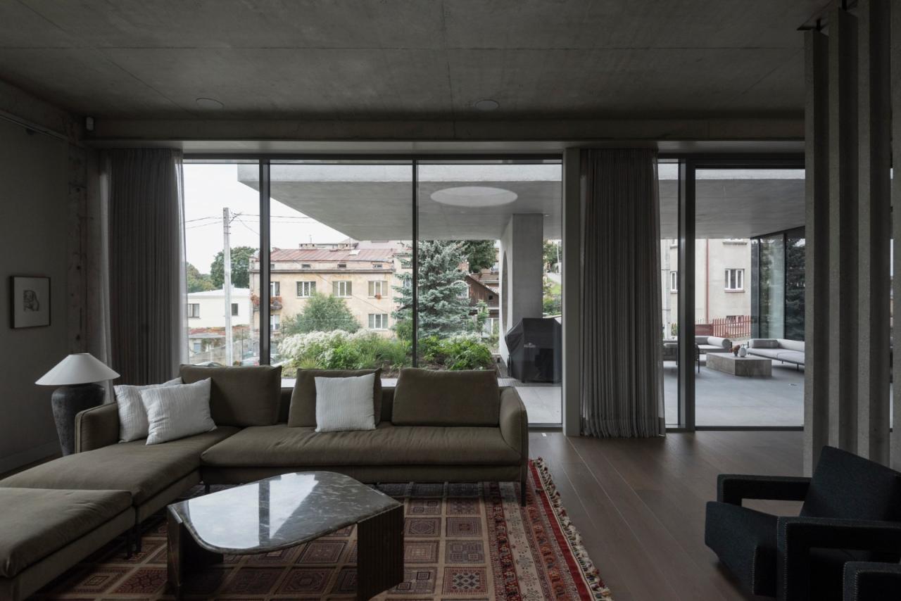 BIM建筑|现代主义混凝土住宅,考纳斯之家 / Architectural Bureau G.Natkevicius & Partners BIM建筑|现代主义混凝土住宅,考纳斯之家 / Architectural Bureau G.Natkevicius & Partners