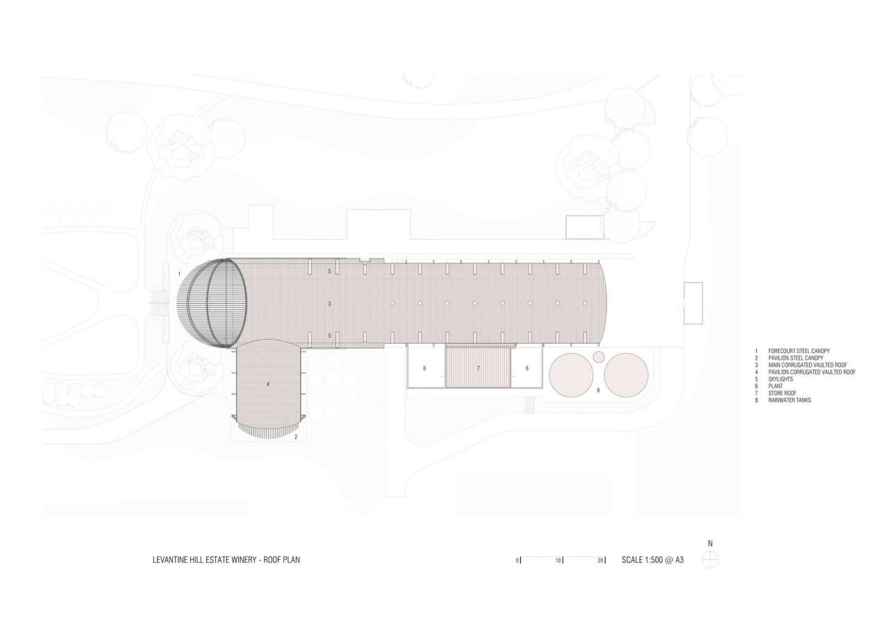 BIM建筑|Levantine Hill Estate酒庄 / Fender Katsalidis Architects BIM建筑|Levantine Hill Estate酒庄 / Fender Katsalidis Architects