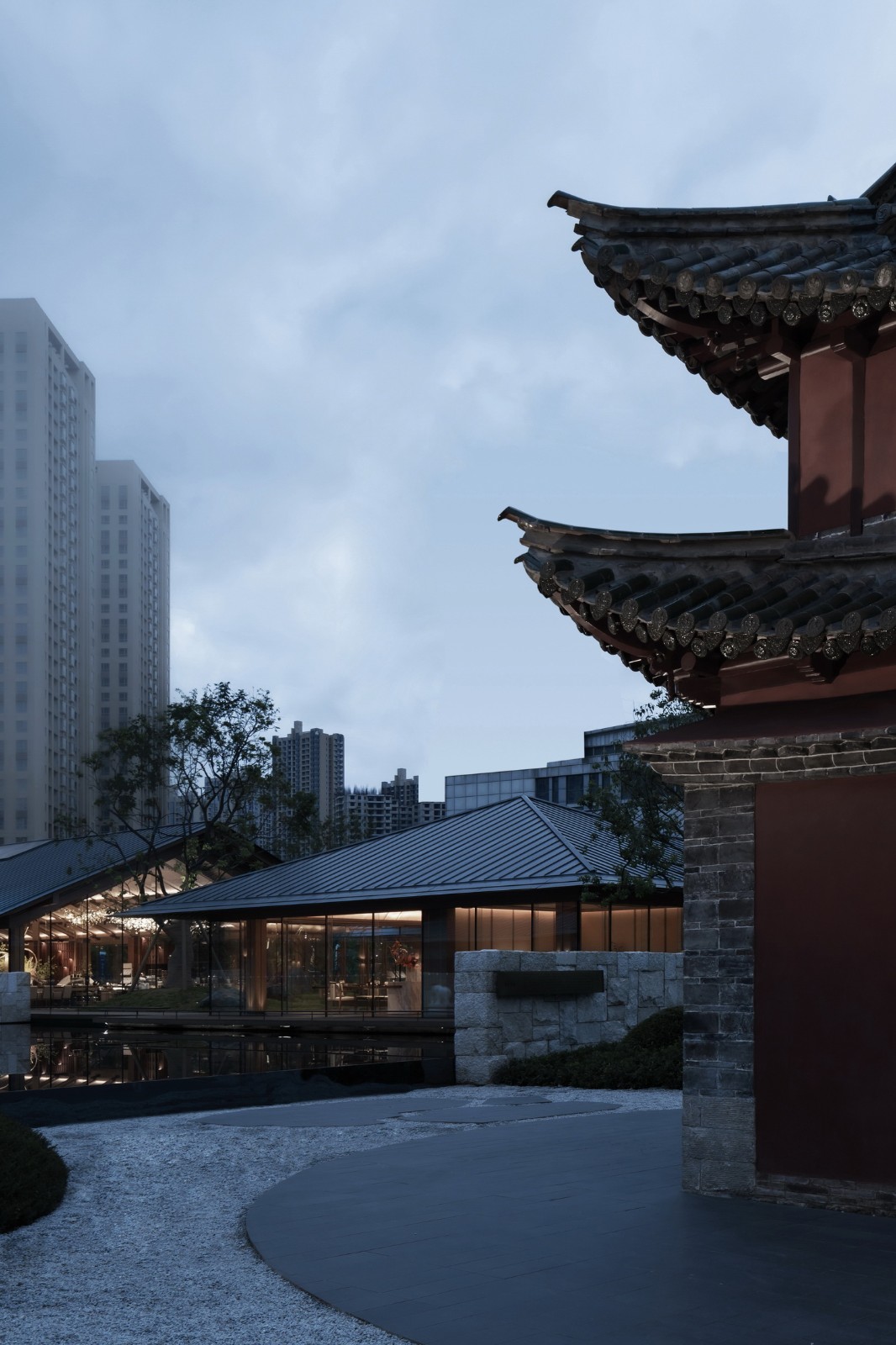 BIM建筑|昆明草海文星楼公园项目 / XAA建筑事务所詹涛工作室 BIM建筑|昆明草海文星楼公园项目 / XAA建筑事务所詹涛工作室