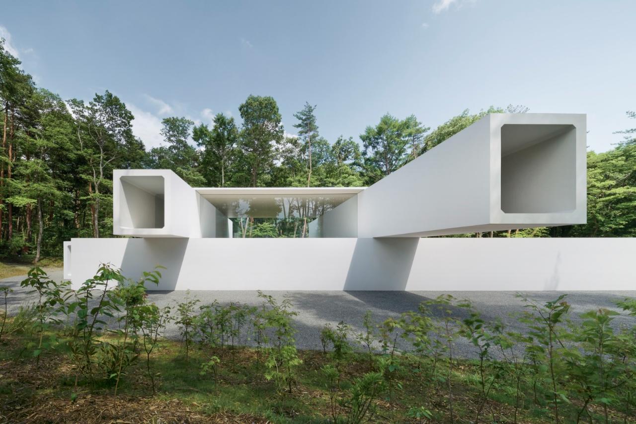 BIM建筑|日本长野极简酒店 Culvert,预制混凝土隧道 / nendo BIM建筑|日本长野极简酒店 Culvert,预制混凝土隧道 / nendo