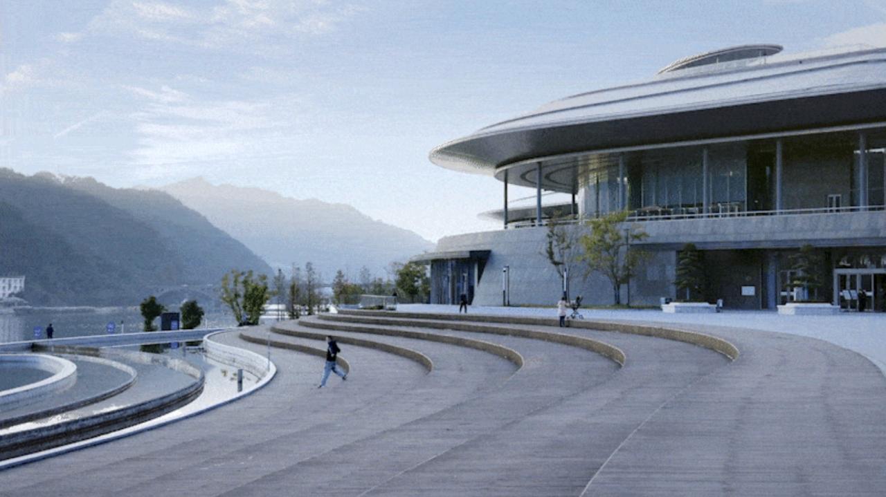 BIM建筑|建德市文化综合体:对话山水的市民空间 / goa作品 BIM建筑|建德市文化综合体:对话山水的市民空间 / goa作品