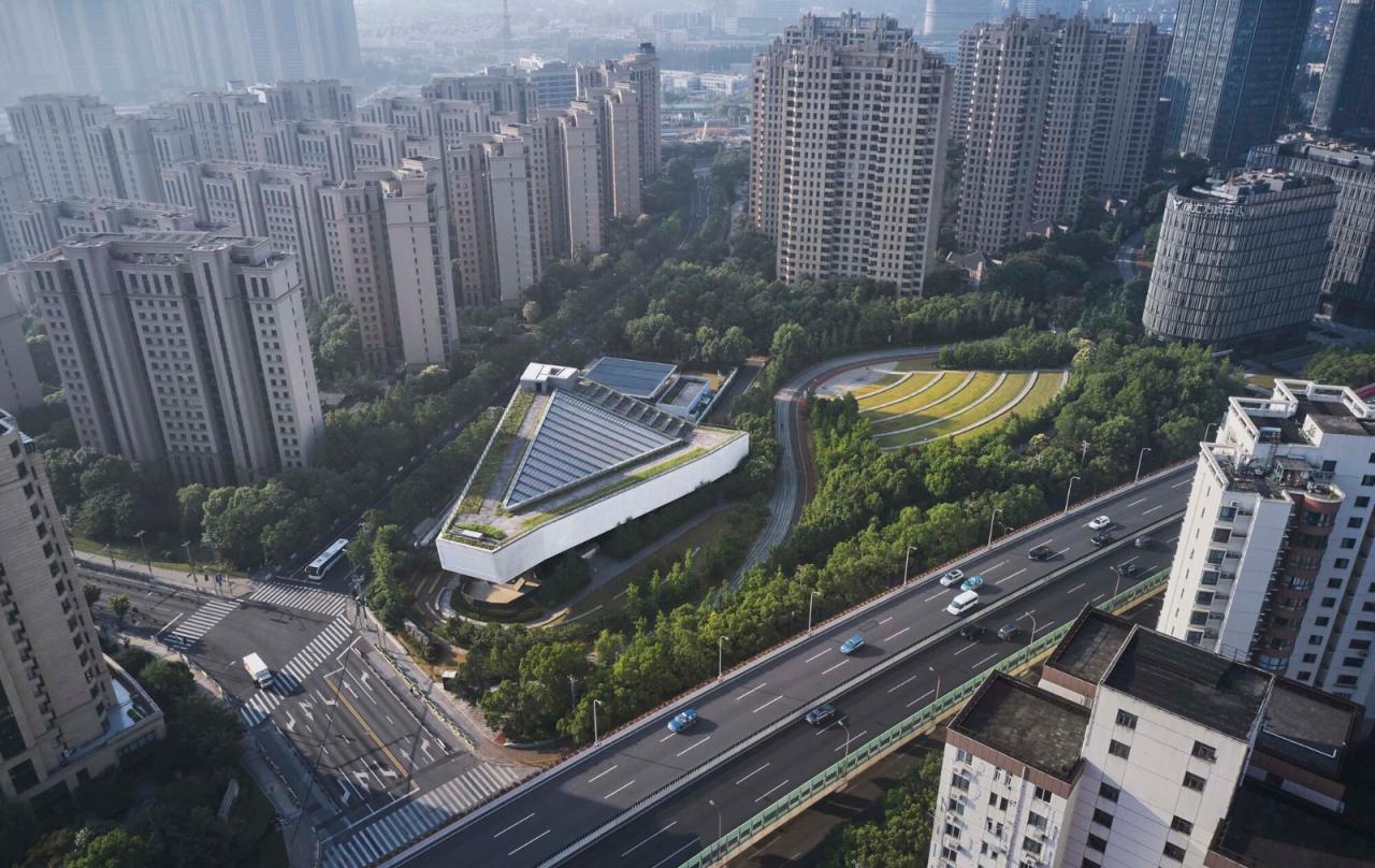 BIM建筑|绿谷艺术中心 / 山水秀建筑事务所 BIM建筑|绿谷艺术中心 / 山水秀建筑事务所