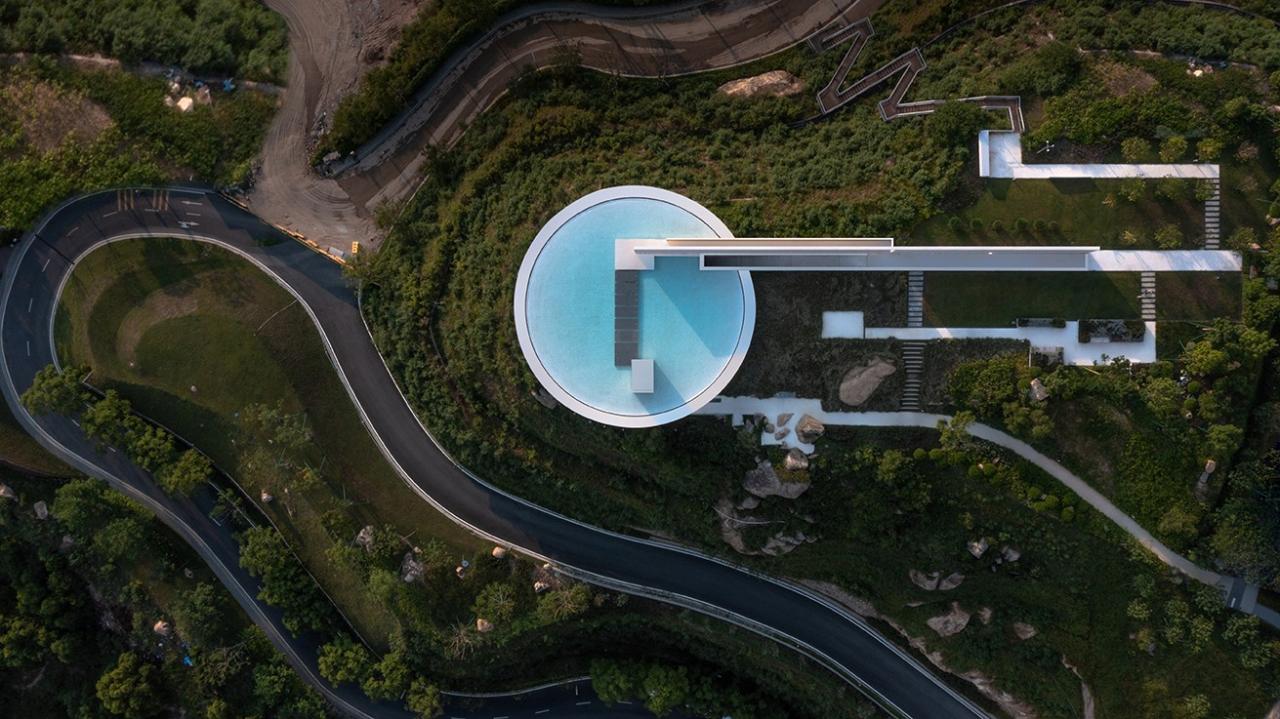 BIM建筑|悬崖上的海边书屋:惠州双月湾一滴水图书馆 / 三文建筑 BIM建筑|悬崖上的海边书屋:惠州双月湾一滴水图书馆 / 三文建筑
