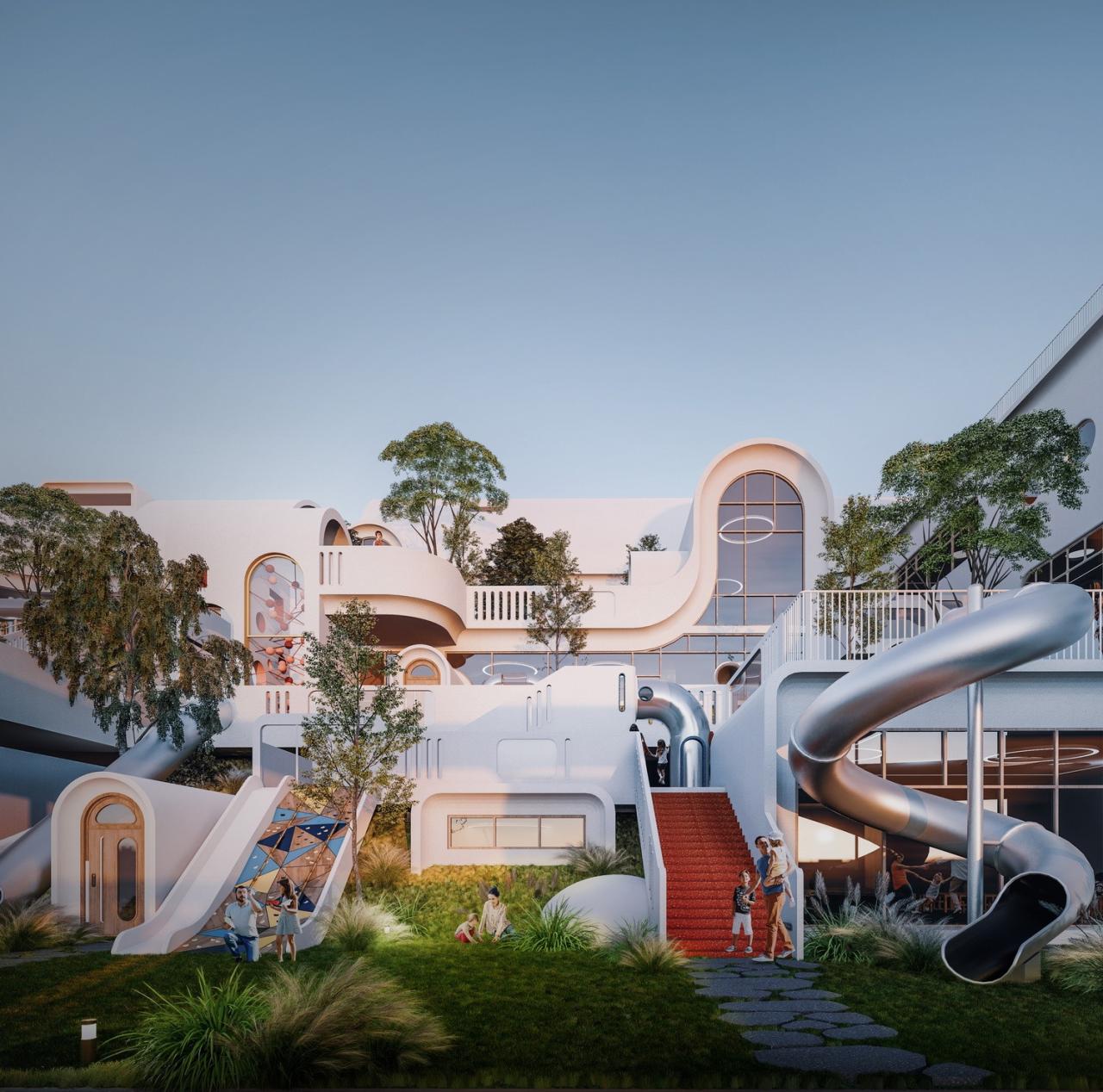 BIM建筑|未来者校园:西部(重庆)科学城未来校园国际竞赛 / 王俊宝DIKA BIM建筑|未来者校园:西部(重庆)科学城未来校园国际竞赛 / 王俊宝DIKA