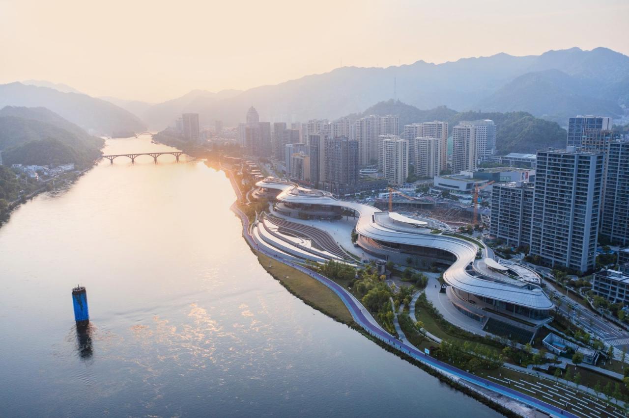 BIM建筑|建德市文化综合体:对话山水的市民空间 / goa作品 BIM建筑|建德市文化综合体:对话山水的市民空间 / goa作品
