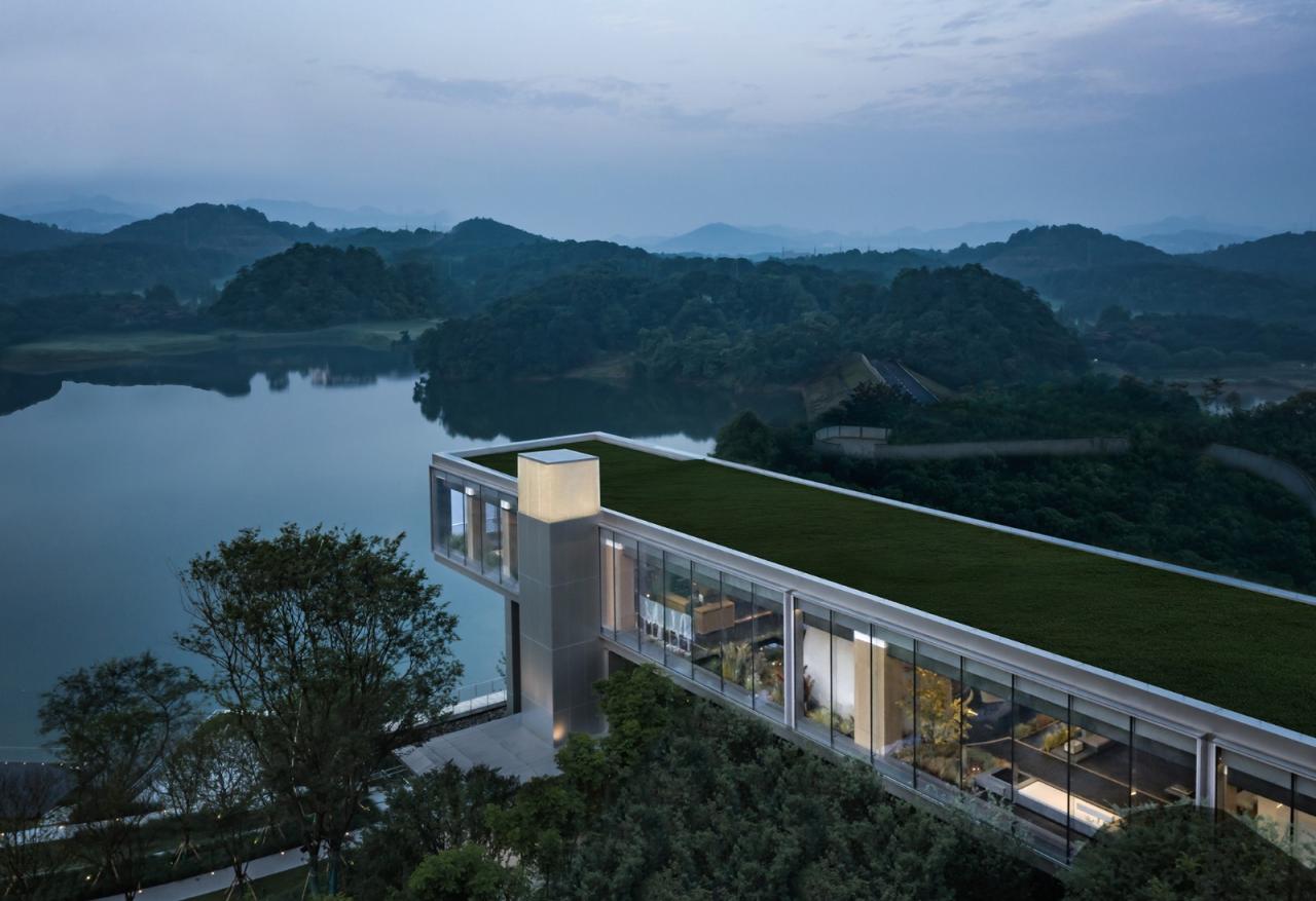 BIM建筑|金地·湖山樾社区中心 / PTA上海柏涛 BIM建筑|金地·湖山樾社区中心 / PTA上海柏涛