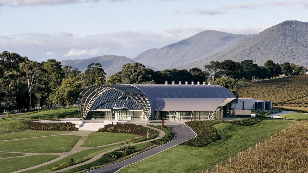 BIM建筑|Levantine Hill Estate酒庄 / Fender Katsalidis Architects BIM建筑|Levantine Hill Estate酒庄 / Fender Katsalidis Architects