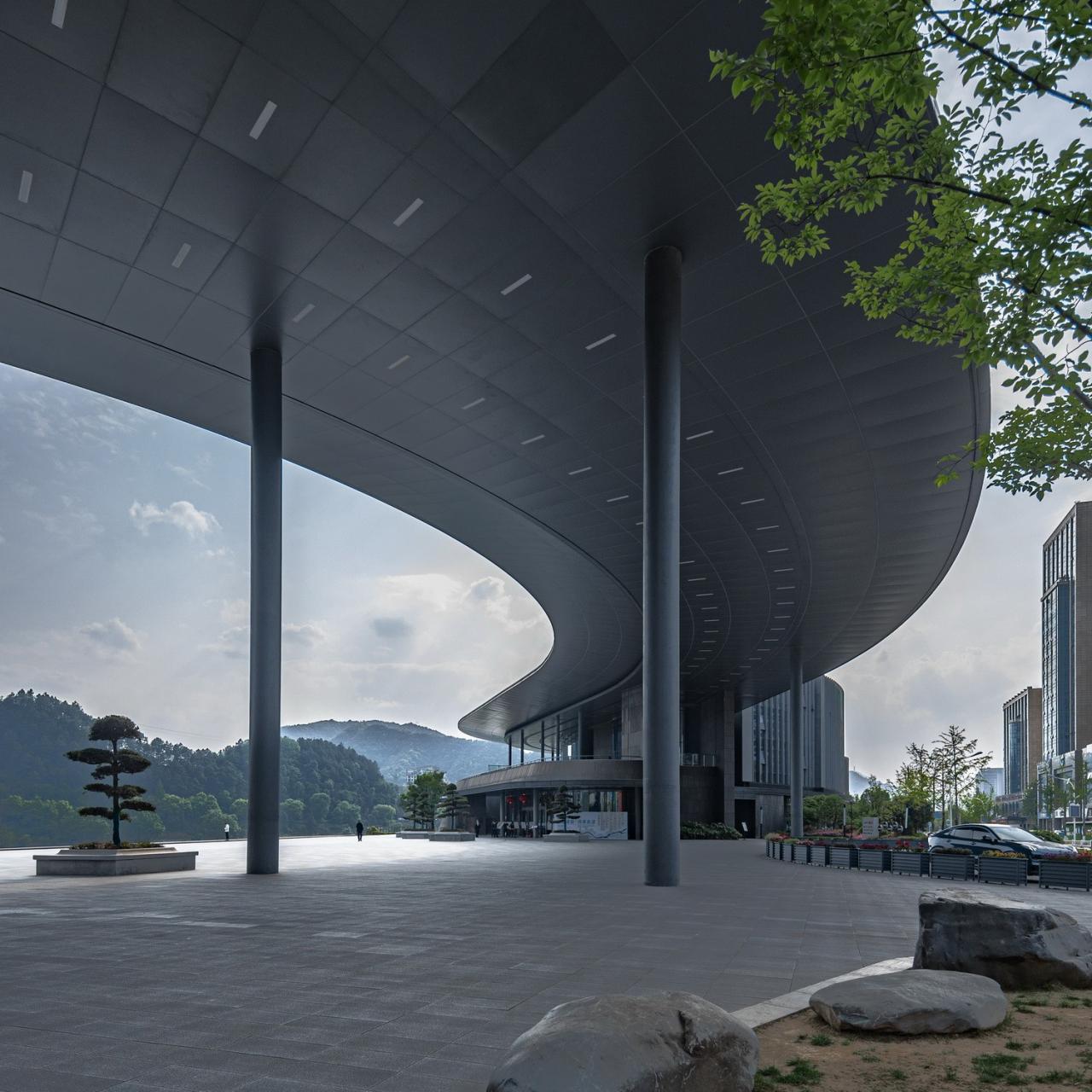 BIM建筑|建德市文化综合体:对话山水的市民空间 / goa作品 BIM建筑|建德市文化综合体:对话山水的市民空间 / goa作品