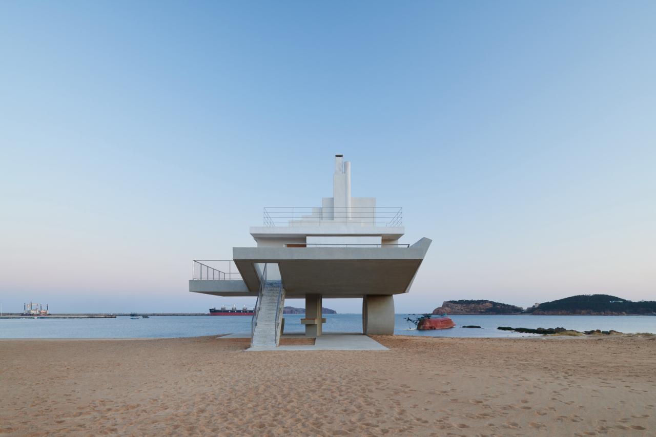 BIM建筑|海边浮亭 / 迹·建筑事务所(TAO) BIM建筑|海边浮亭 / 迹·建筑事务所(TAO)