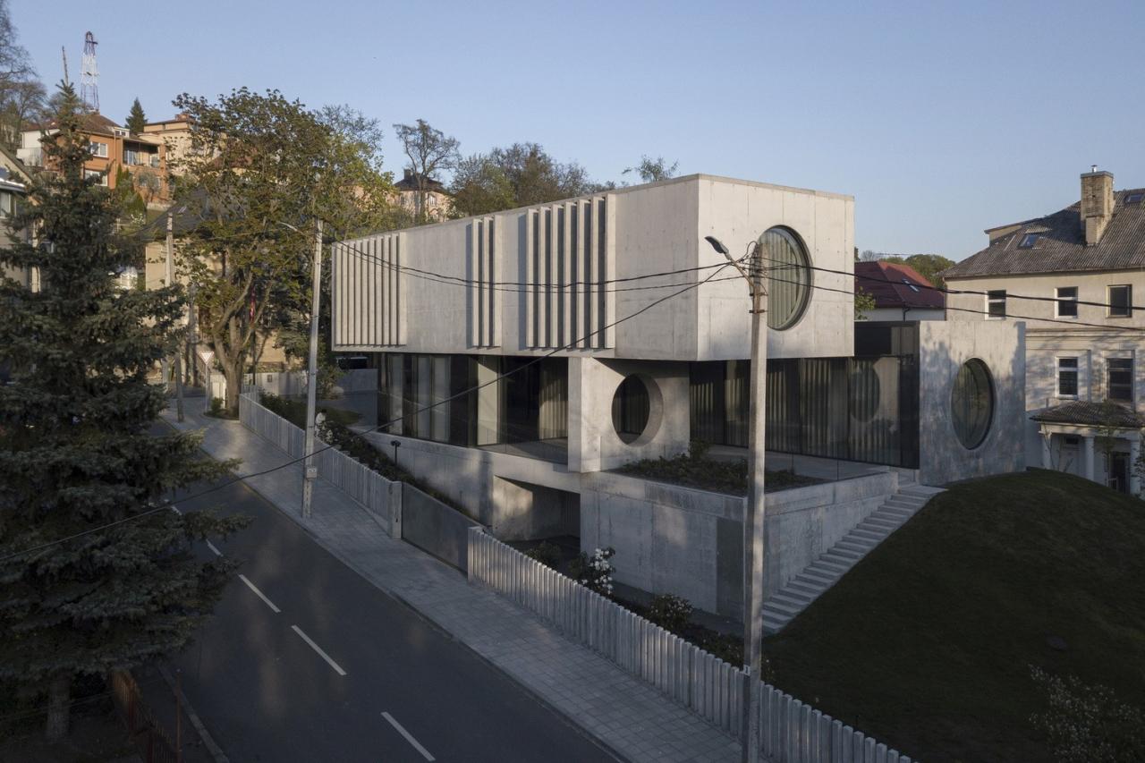 BIM建筑|现代主义混凝土住宅,考纳斯之家 / Architectural Bureau G.Natkevicius & Partners BIM建筑|现代主义混凝土住宅,考纳斯之家 / Architectural Bureau G.Natkevicius & Partners
