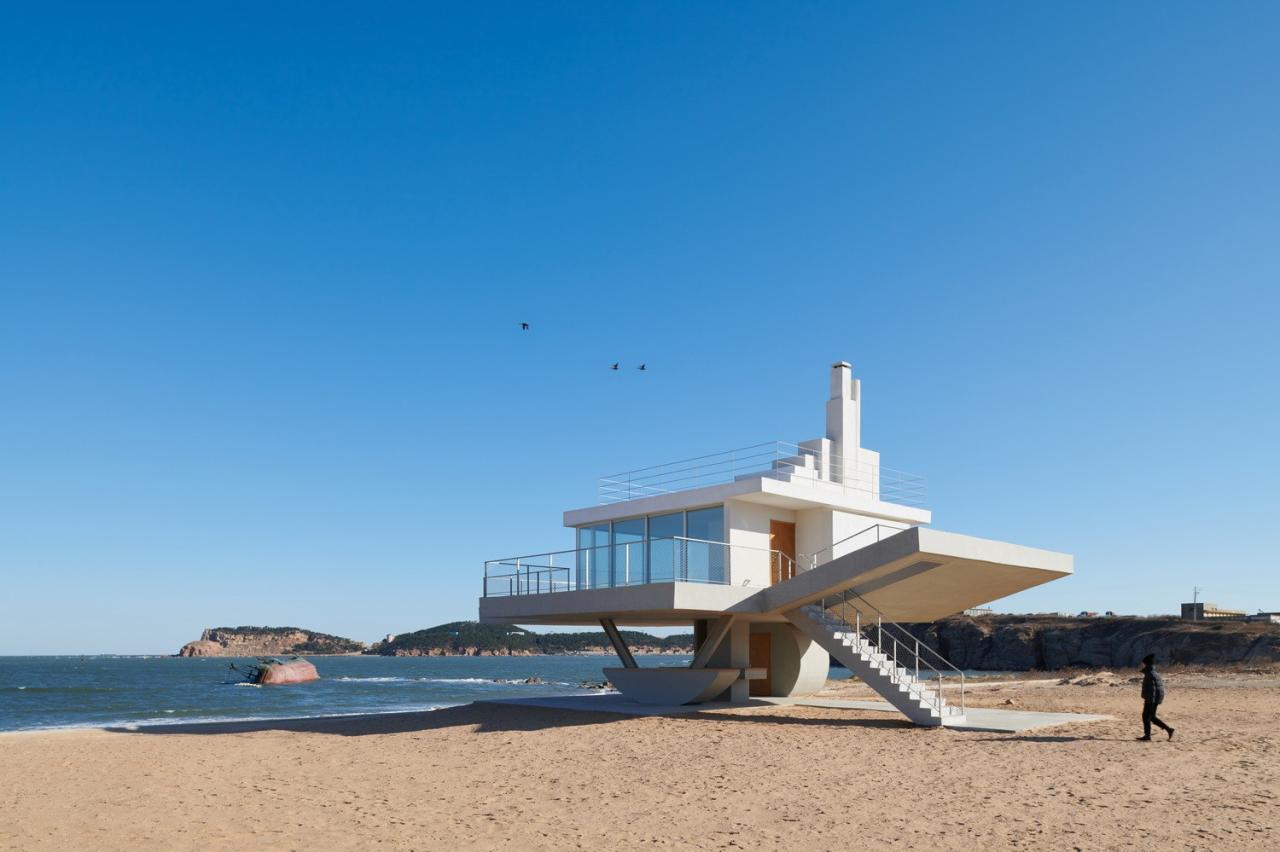BIM建筑|海边浮亭 / 迹·建筑事务所(TAO) BIM建筑|海边浮亭 / 迹·建筑事务所(TAO)