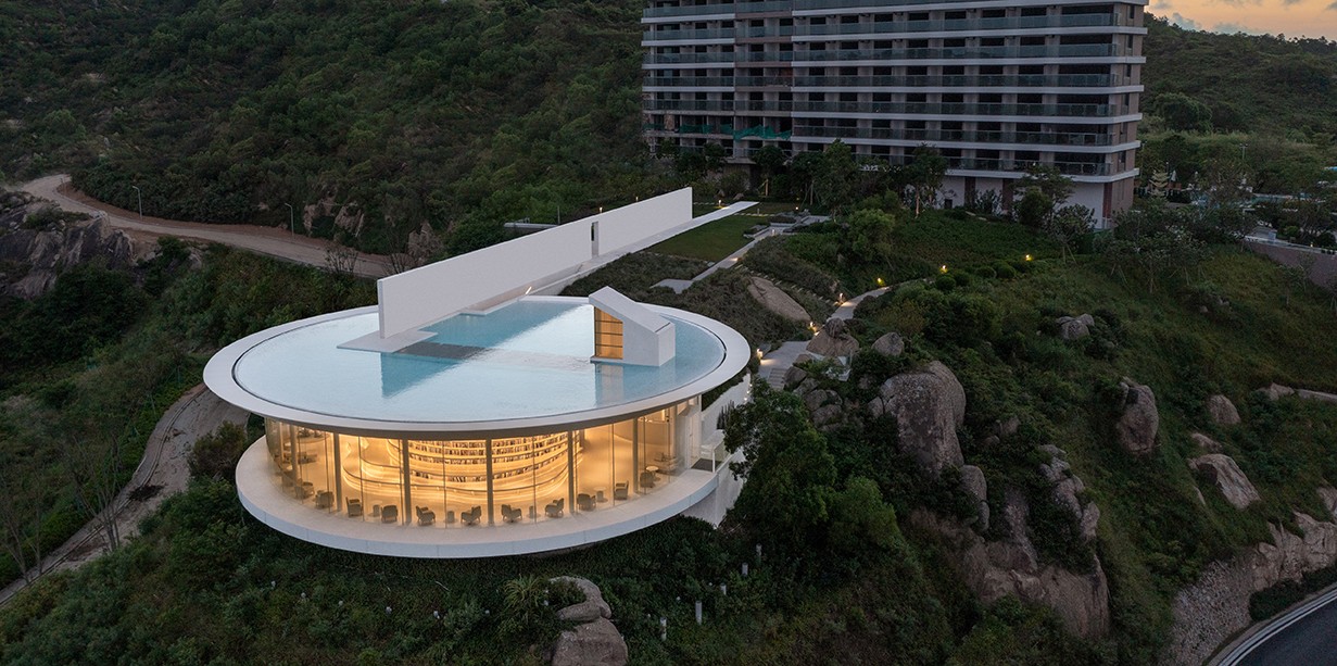 BIM建筑|悬崖上的海边书屋:惠州双月湾一滴水图书馆 / 三文建筑 BIM建筑|悬崖上的海边书屋:惠州双月湾一滴水图书馆 / 三文建筑