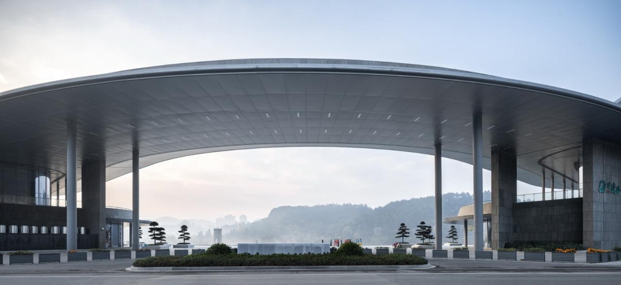 BIM建筑|建德市文化综合体:对话山水的市民空间 / goa作品 BIM建筑|建德市文化综合体:对话山水的市民空间 / goa作品