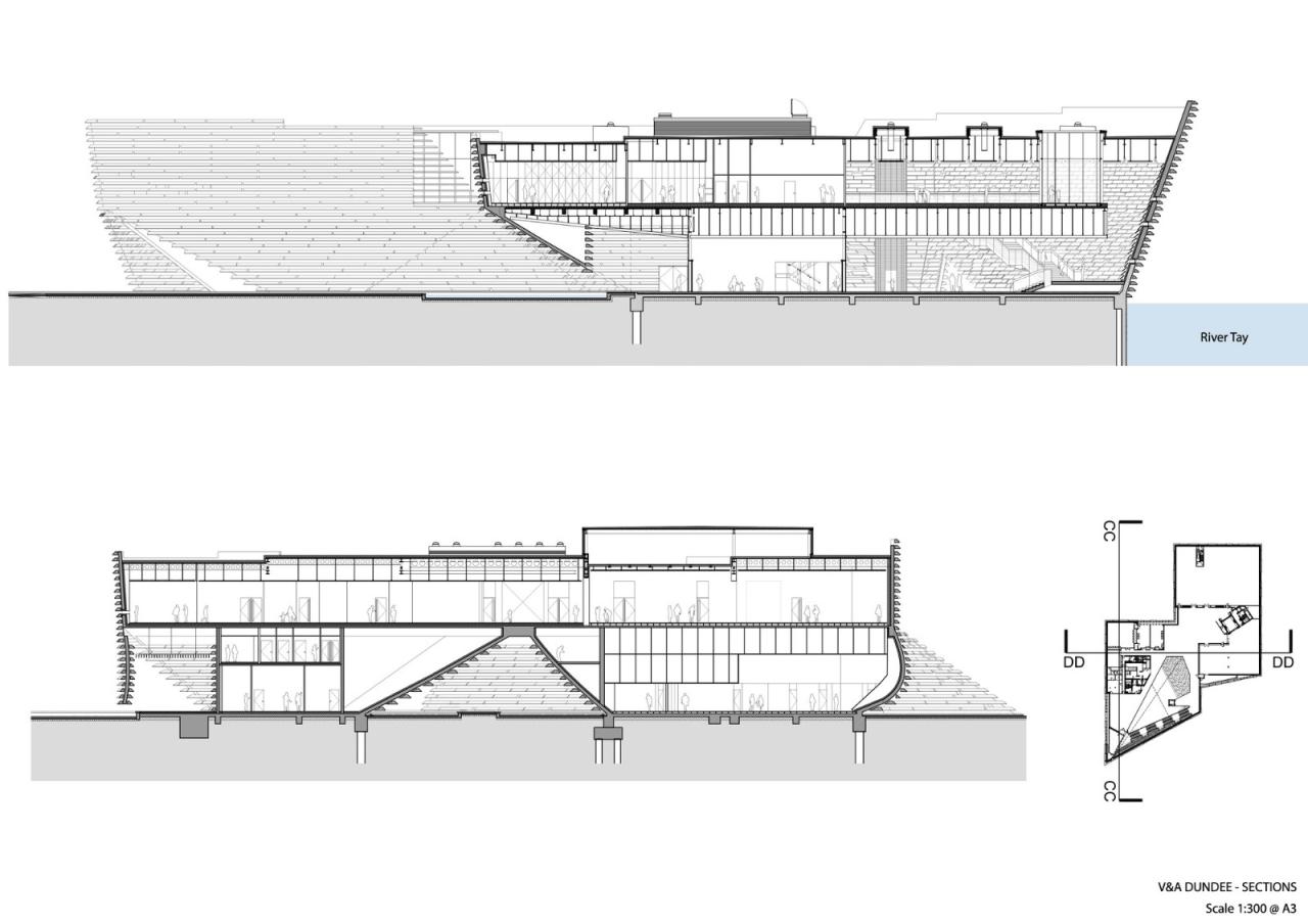 BIM建筑|英国邓迪 V&A 博物馆 / 隈研吾建筑都市设计事务所 BIM建筑|英国邓迪 V&A 博物馆 / 隈研吾建筑都市设计事务所