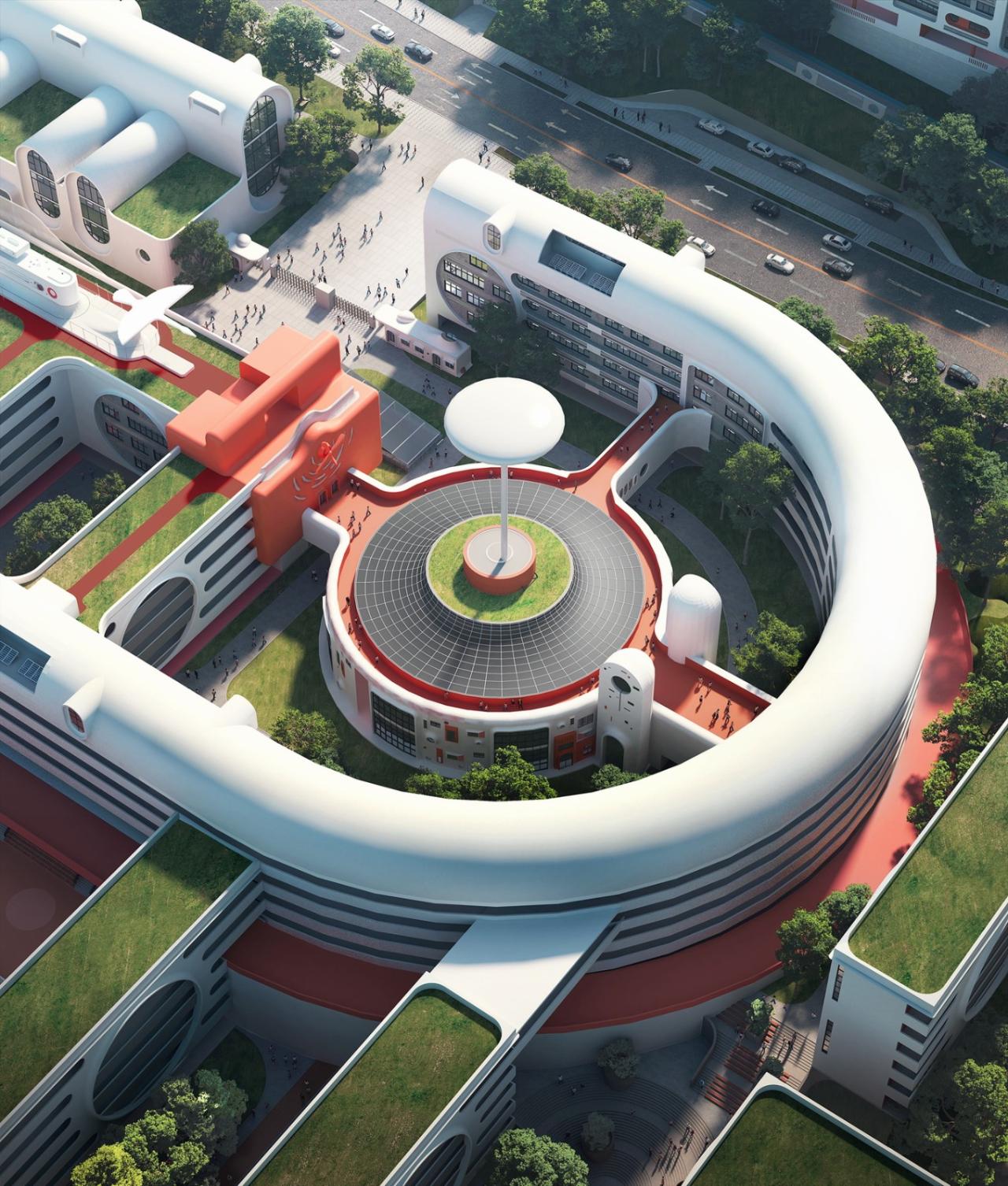 BIM建筑|未来者校园:西部(重庆)科学城未来校园国际竞赛 / 王俊宝DIKA BIM建筑|未来者校园:西部(重庆)科学城未来校园国际竞赛 / 王俊宝DIKA