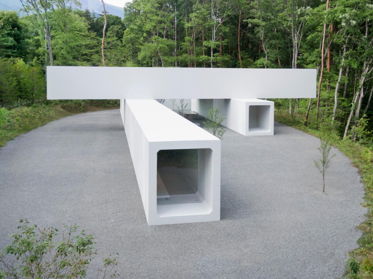 BIM建筑|日本长野极简酒店 Culvert,预制混凝土隧道 / nendo BIM建筑|日本长野极简酒店 Culvert,预制混凝土隧道 / nendo