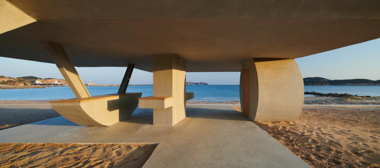 BIM建筑|海边浮亭 / 迹·建筑事务所(TAO) BIM建筑|海边浮亭 / 迹·建筑事务所(TAO)