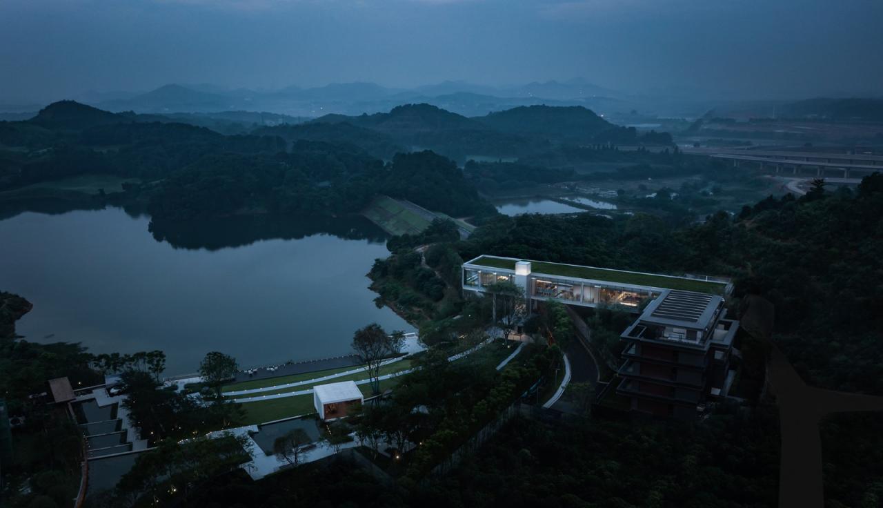 BIM建筑|金地·湖山樾社区中心 / PTA上海柏涛 BIM建筑|金地·湖山樾社区中心 / PTA上海柏涛