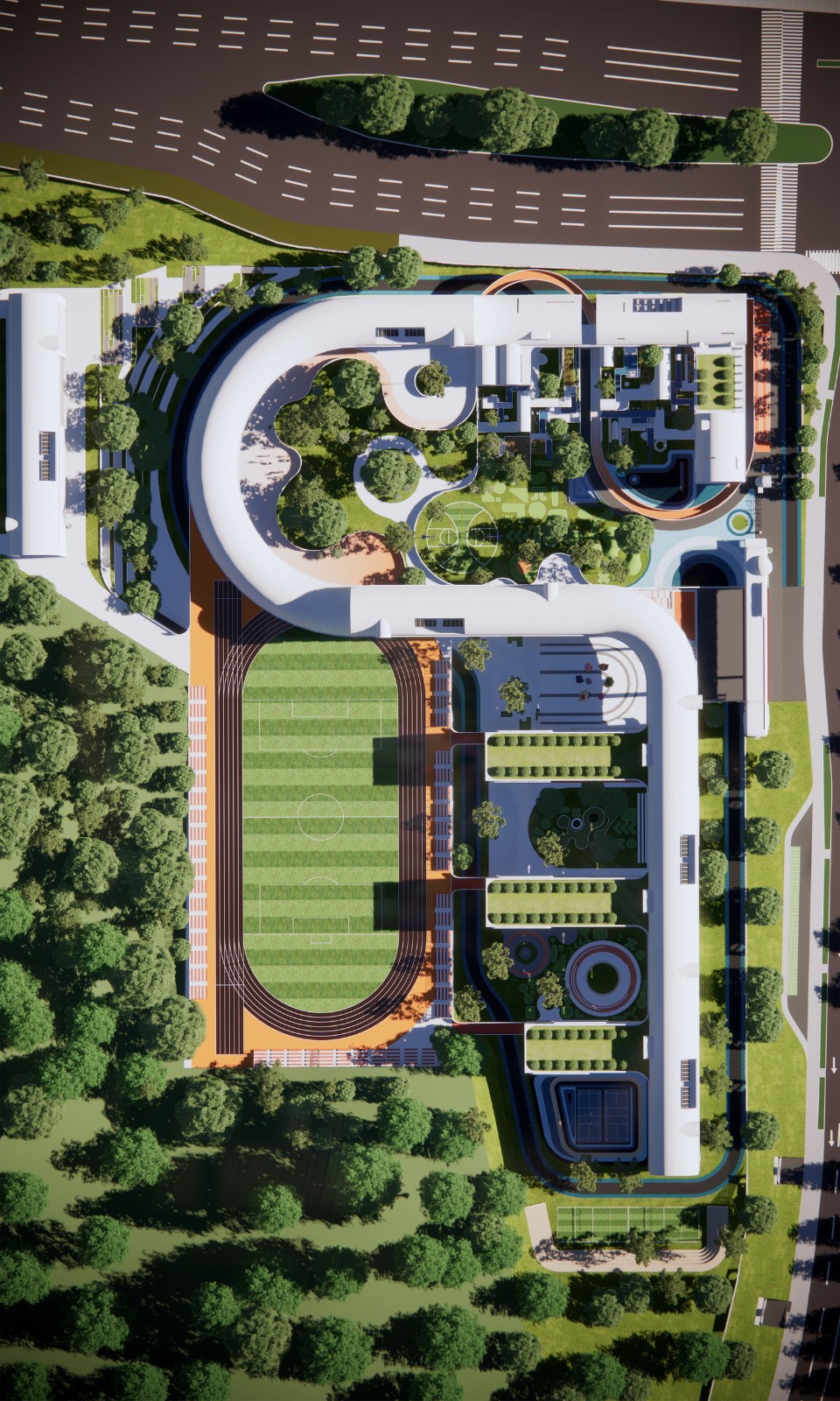 BIM建筑|未来者校园:西部(重庆)科学城未来校园国际竞赛 / 王俊宝DIKA BIM建筑|未来者校园:西部(重庆)科学城未来校园国际竞赛 / 王俊宝DIKA