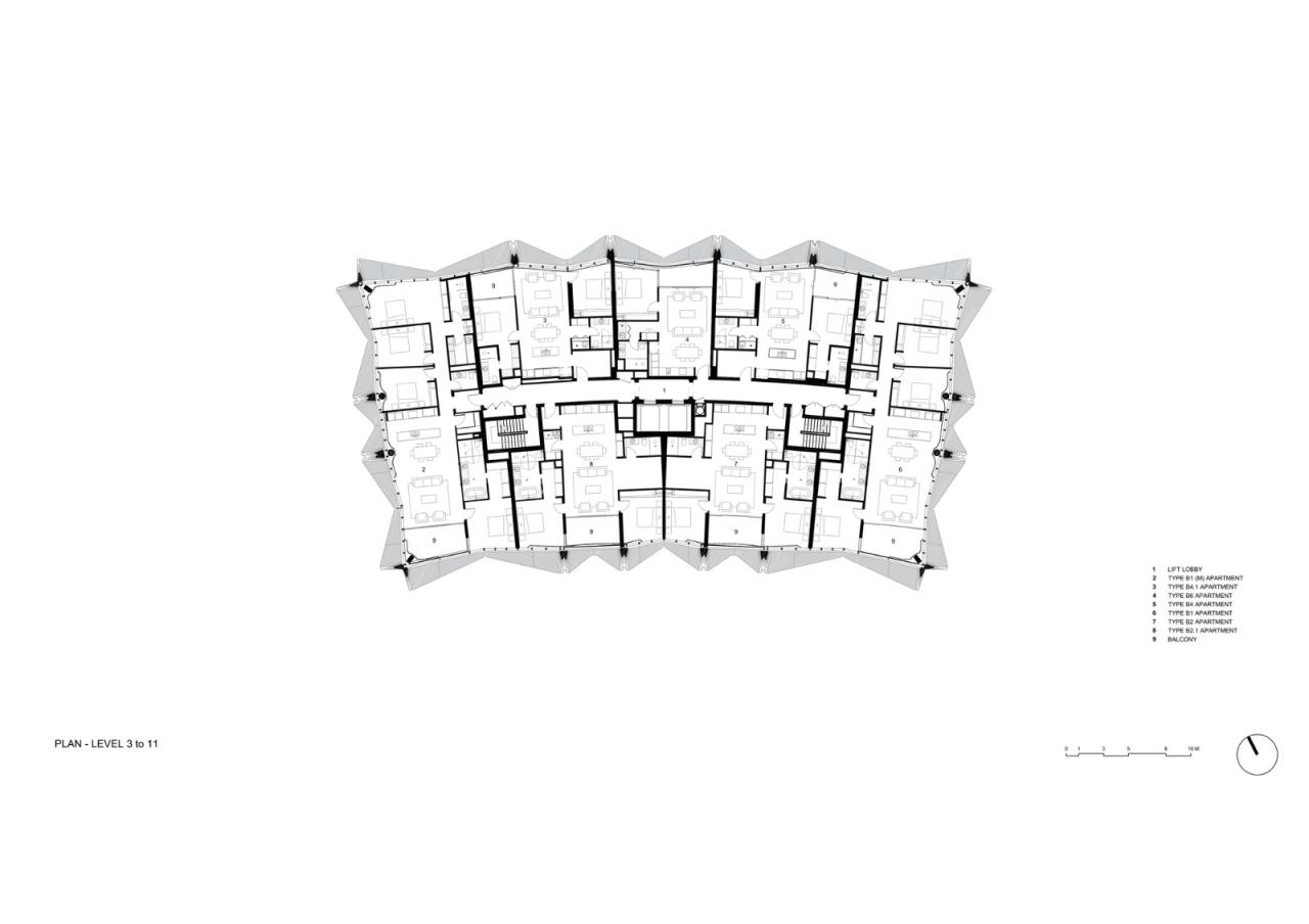 BIM建筑|The Lanes 公寓 / Contreras Earl Architecture BIM建筑|The Lanes 公寓 / Contreras Earl Architecture