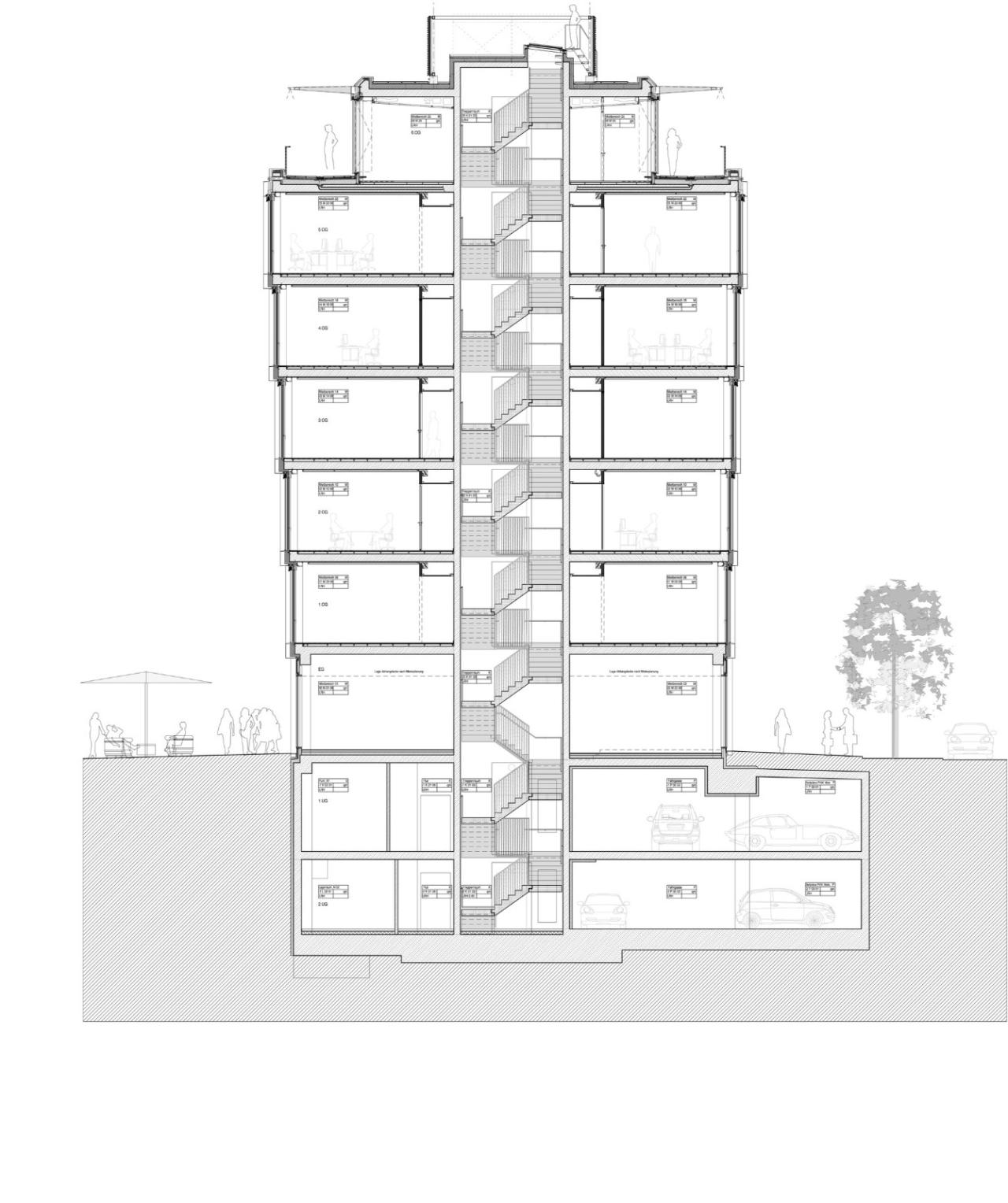 BIM建筑|墨卡托一号办公大楼 / Hadi Teherani Architects BIM建筑|墨卡托一号办公大楼 / Hadi Teherani Architects