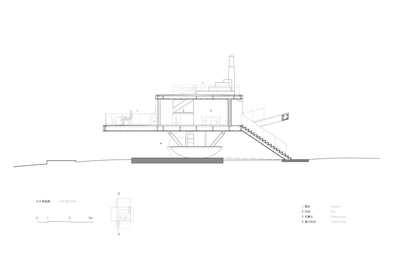 BIM建筑|海边浮亭 / 迹·建筑事务所(TAO) BIM建筑|海边浮亭 / 迹·建筑事务所(TAO)