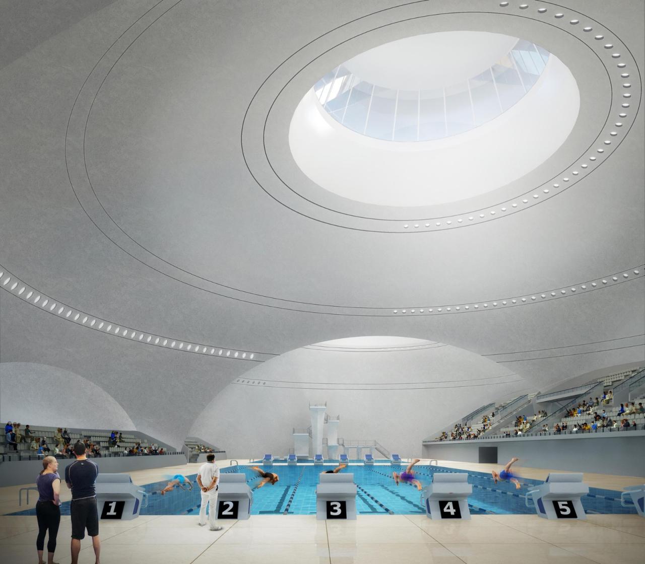 BIM建筑|全球最大覆土建筑群设计:“消失的体育场”/ MAD马岩松 BIM建筑|全球最大覆土建筑群设计:“消失的体育场”/ MAD马岩松