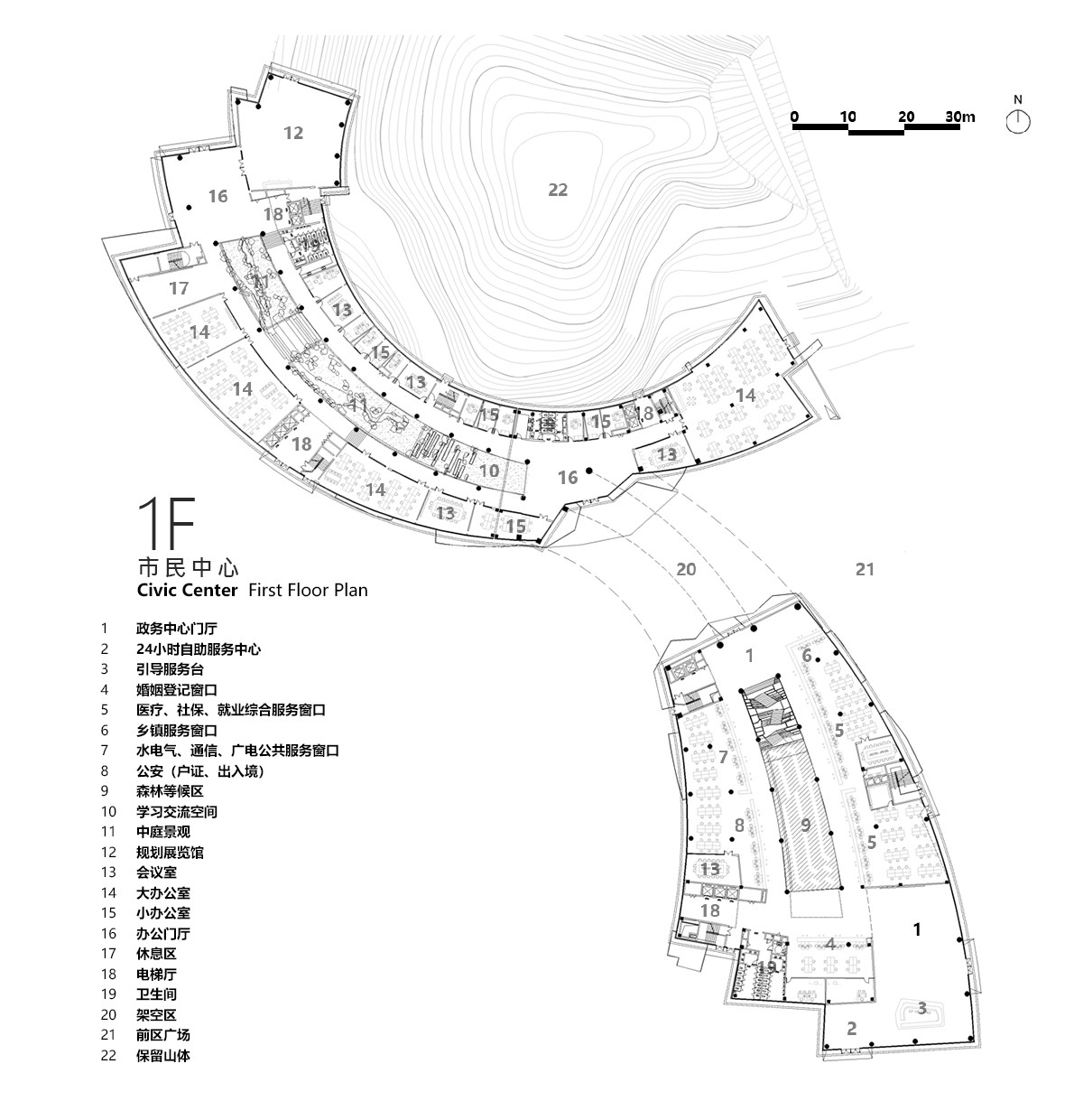 BIM建筑|建筑融于自然:眉山东部新城三中心一基地 / 大陆建筑设计 BIM建筑|建筑融于自然:眉山东部新城三中心一基地 / 大陆建筑设计