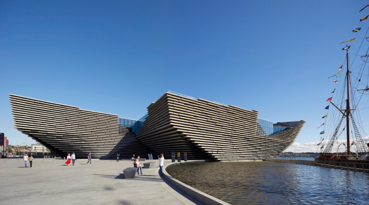 BIM建筑|英国邓迪 V&A 博物馆 / 隈研吾建筑都市设计事务所 BIM建筑|英国邓迪 V&A 博物馆 / 隈研吾建筑都市设计事务所