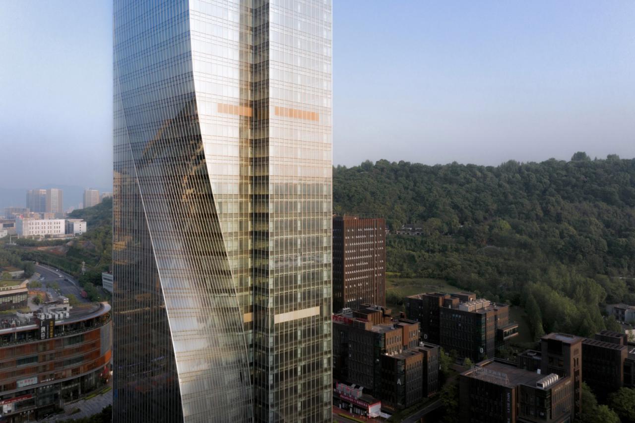 BIM建筑|重庆高科太阳座 / Aedas BIM建筑|重庆高科太阳座 / Aedas