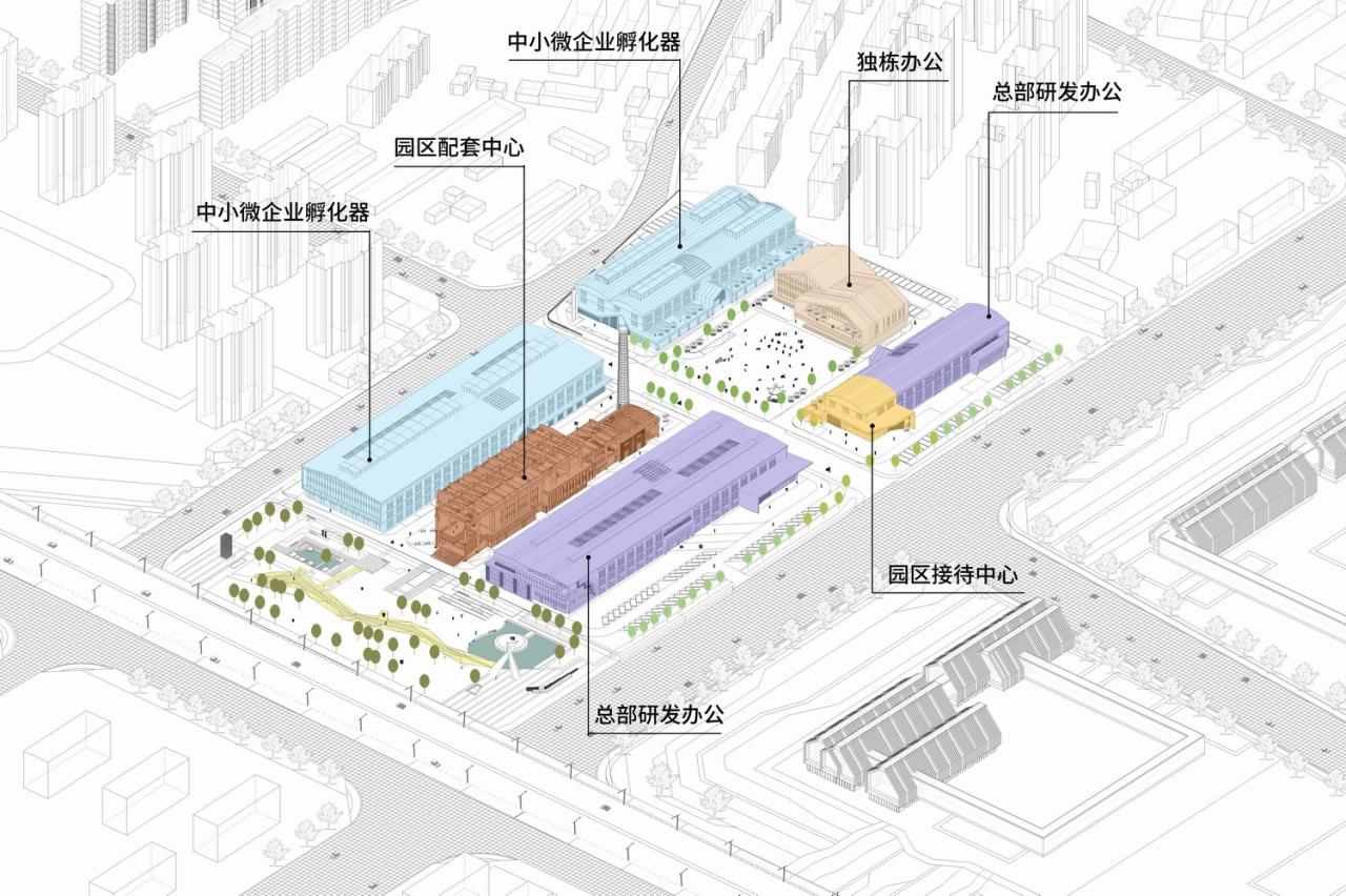 BIM建筑|工业遗存的保护与活用:宝地合肥钢铁五厂改造项目 / UA尤安设计 BIM建筑|工业遗存的保护与活用:宝地合肥钢铁五厂改造项目 / UA尤安设计