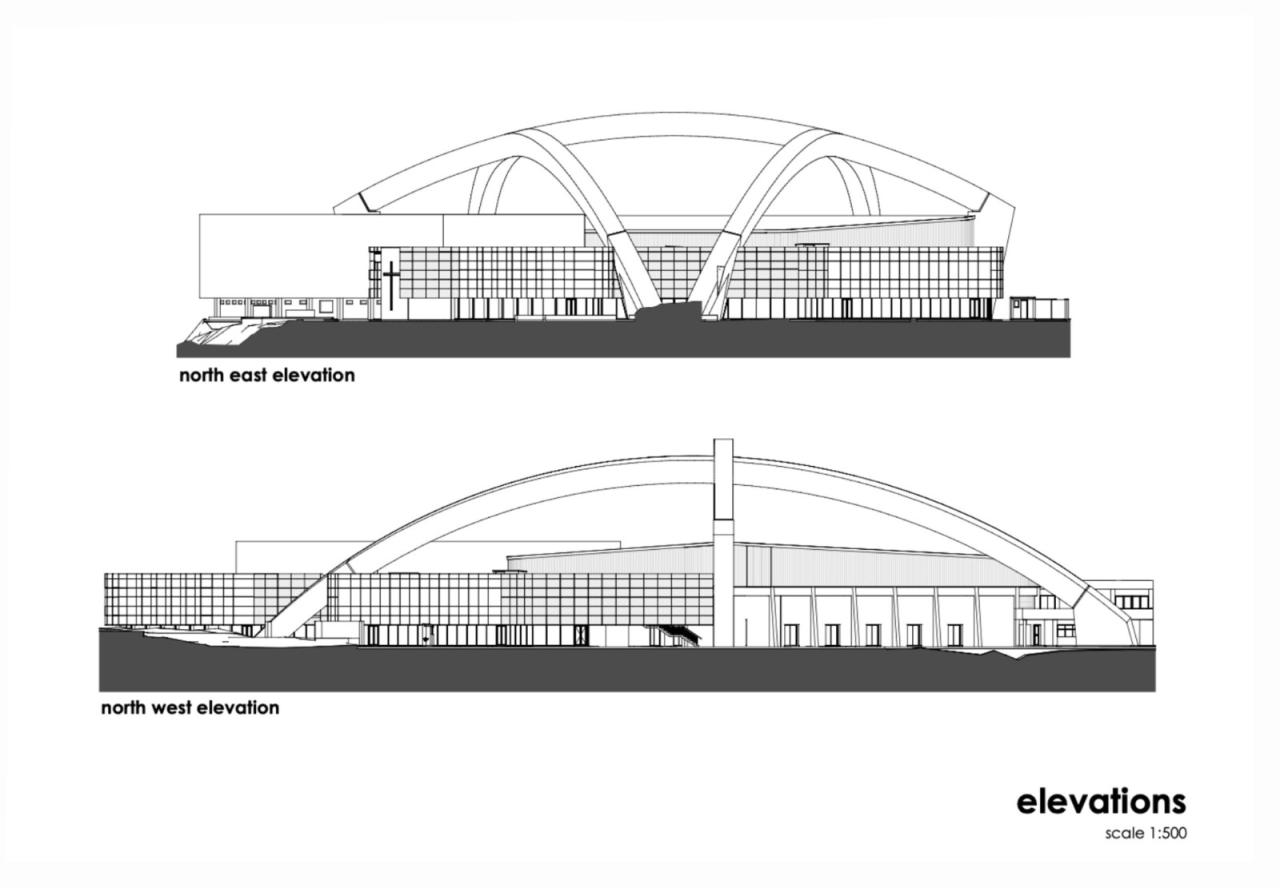 BIM建筑|南非德班基督教中心 / Elphick Proome Architects BIM建筑|南非德班基督教中心 / Elphick Proome Architects