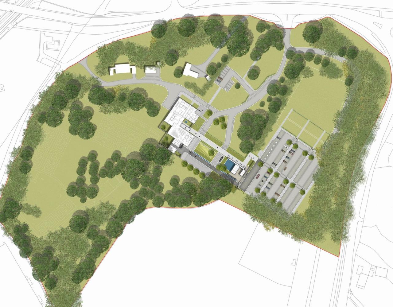 BIM建筑|吉尔福德火葬馆 / Haverstock BIM建筑|吉尔福德火葬馆 / Haverstock