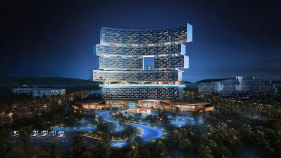 BIM建筑|奥雷·舍人在三亚设计带空中花园的地平线酒店 BIM建筑|奥雷·舍人在三亚设计带空中花园的地平线酒店