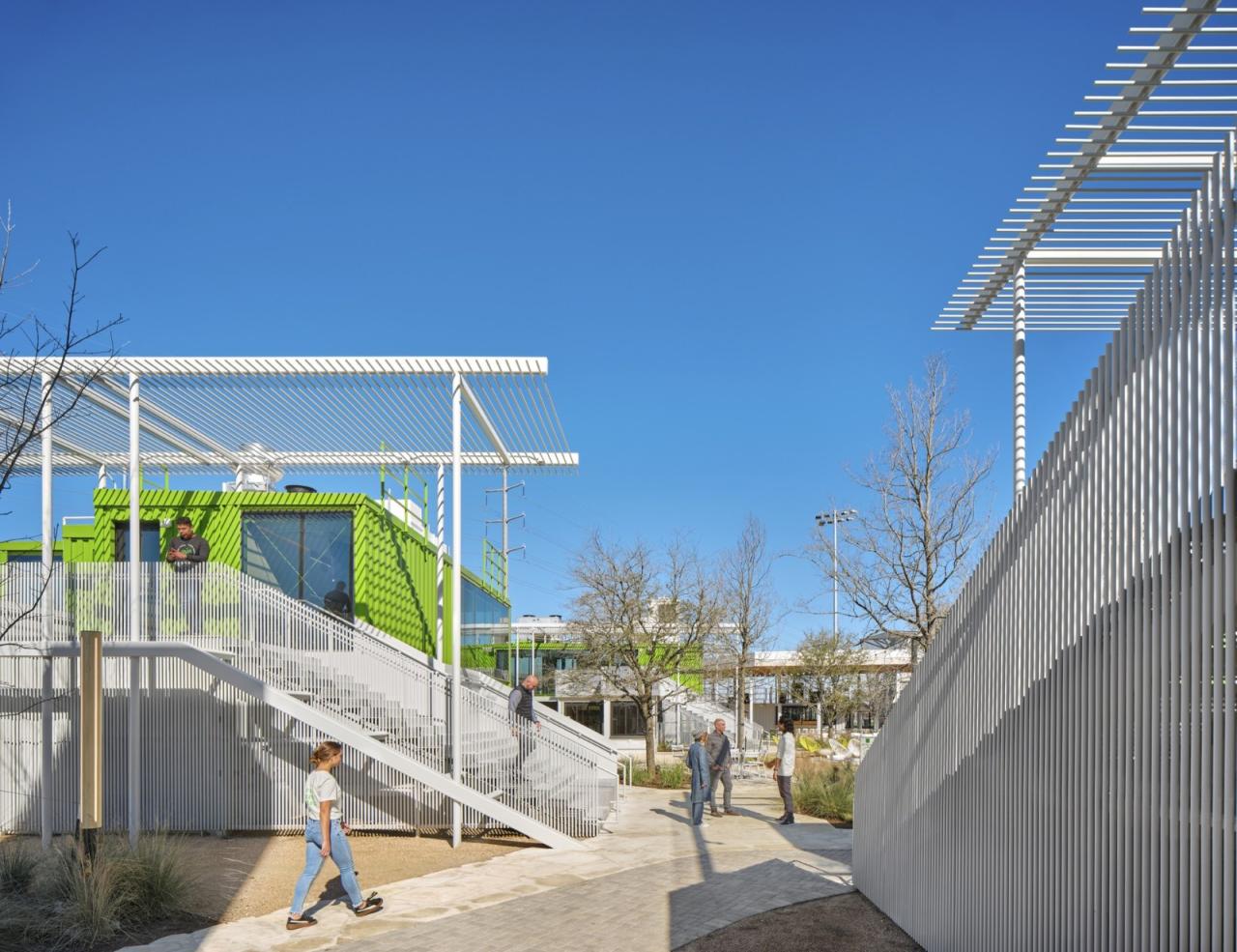 BIM建筑|帕默塘休闲中心 The Pitch / Mark Odom Studio BIM建筑|帕默塘休闲中心 The Pitch / Mark Odom Studio