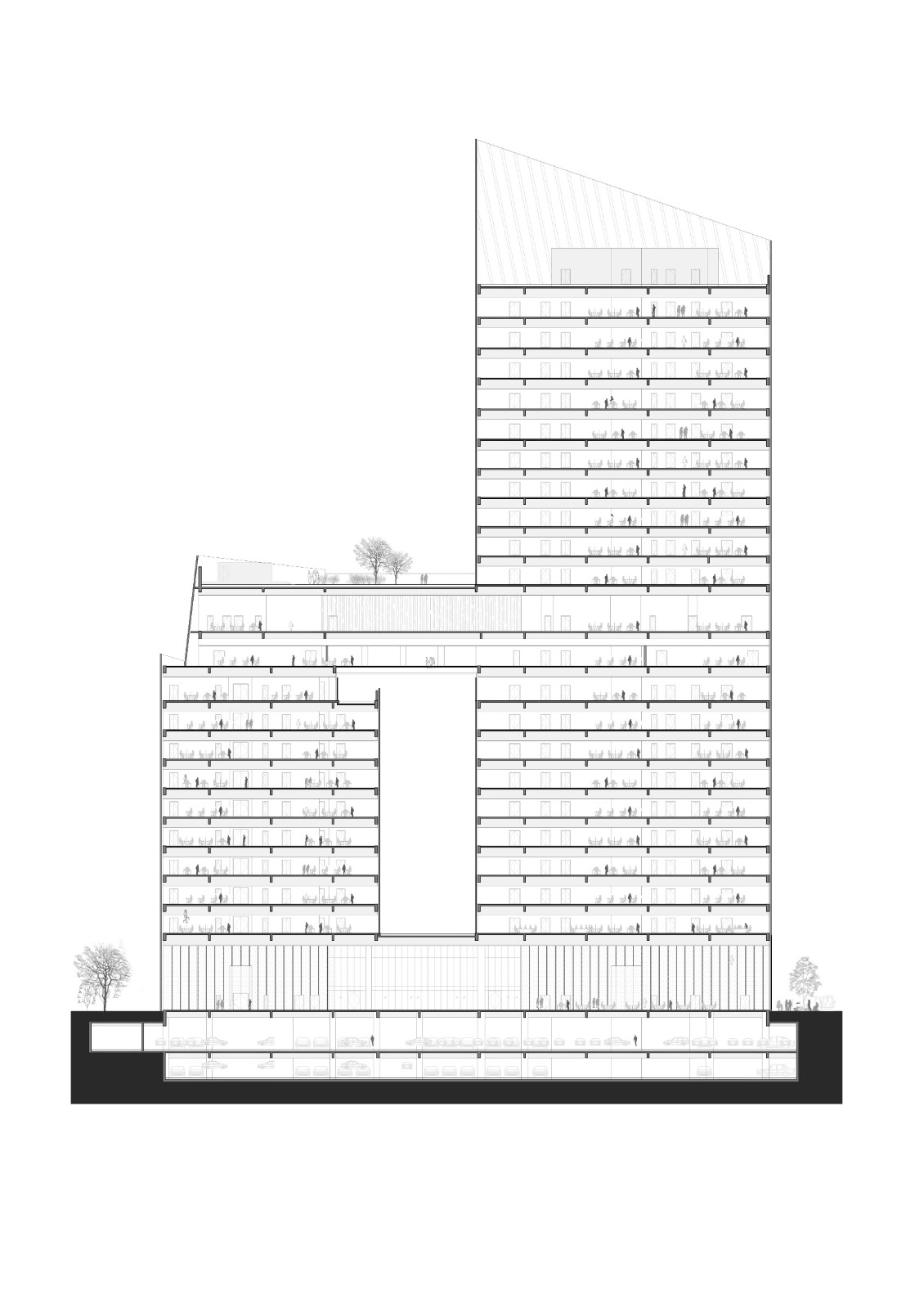 BIM建筑|巨石科技大厦 / 栖城设计 BIM建筑|巨石科技大厦 / 栖城设计