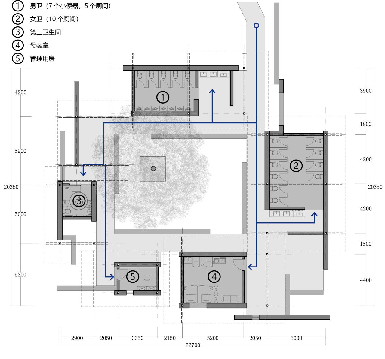 BIM建筑|厕所革命:一件关键的小事 / 繁星建筑工作室 BIM建筑|厕所革命:一件关键的小事 / 繁星建筑工作室