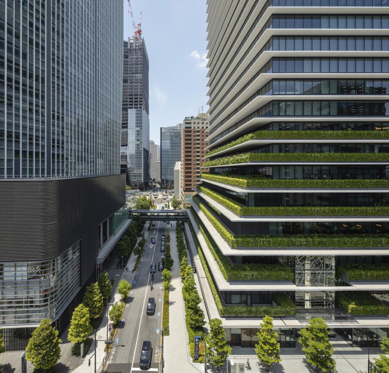 BIM建筑|东京最高区,虎之门之丘 / ingenhoven architects BIM建筑|东京最高区,虎之门之丘 / ingenhoven architects