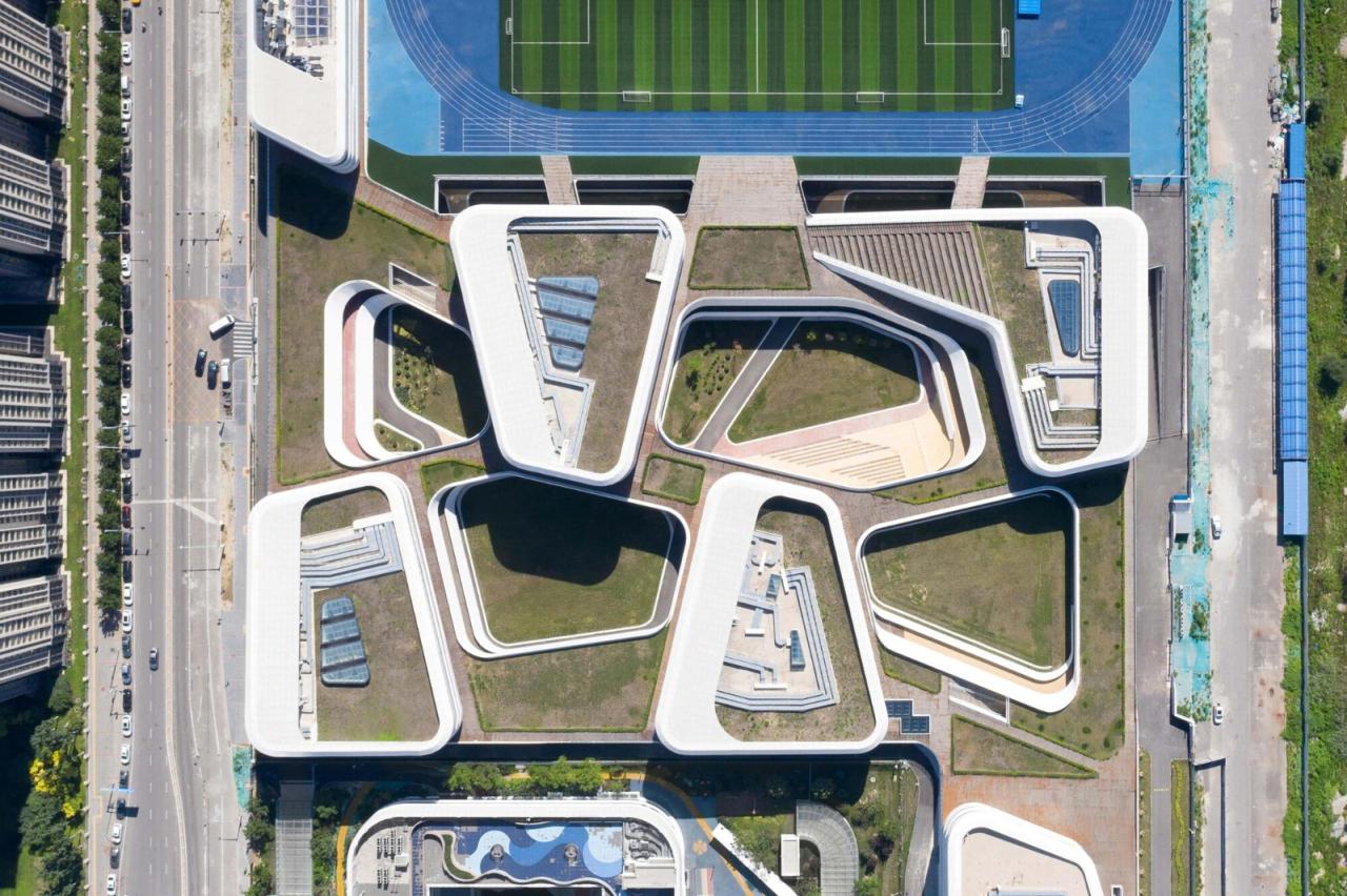 BIM建筑|清华大学附属中学广华学校 / 北京市建筑设计研究院 BIM建筑|清华大学附属中学广华学校 / 北京市建筑设计研究院
