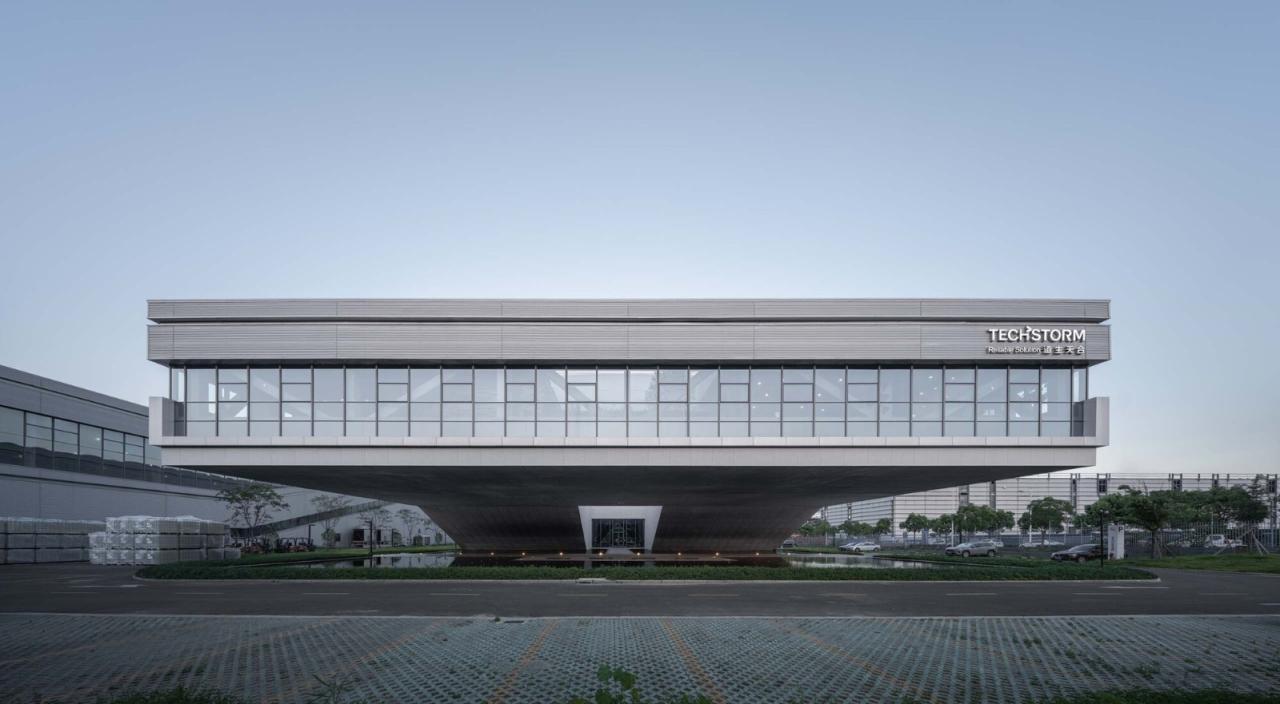 BIM建筑|道生天合上海临港总部园区 / 杜兹设计 BIM建筑|道生天合上海临港总部园区 / 杜兹设计