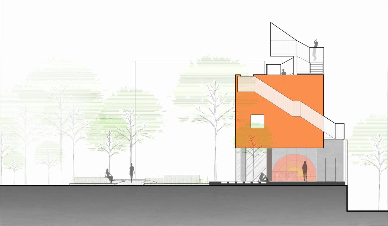 BIM建筑|工业遗址世界里的橙色糖果-未来社HOUSE / Wutopia Lab BIM建筑|工业遗址世界里的橙色糖果-未来社HOUSE / Wutopia Lab