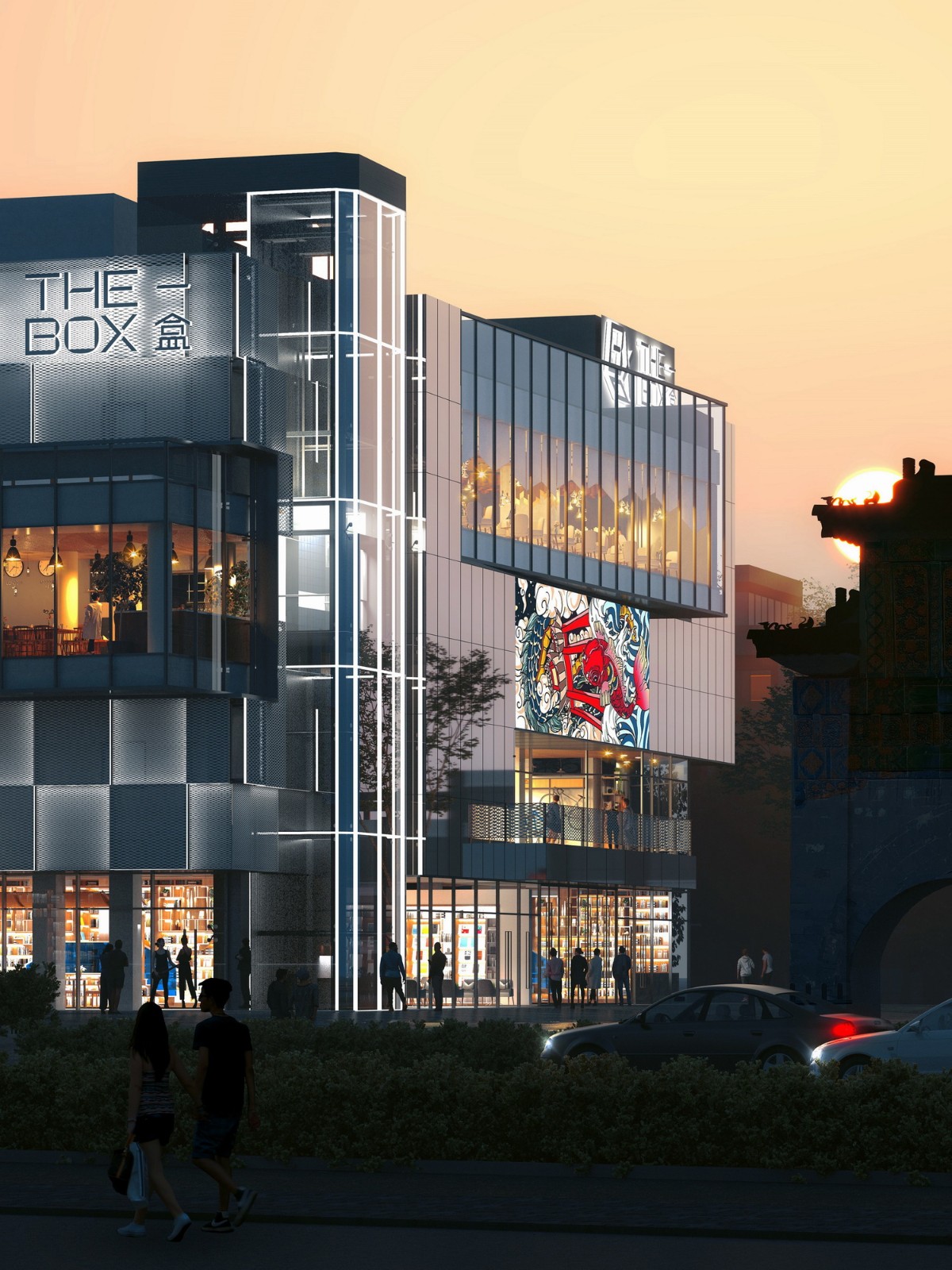 BIM建筑|年轻力中心:一股年轻力即将来袭,北京北京! / THE BOX朝外 BIM建筑|年轻力中心:一股年轻力即将来袭,北京北京! / THE BOX朝外