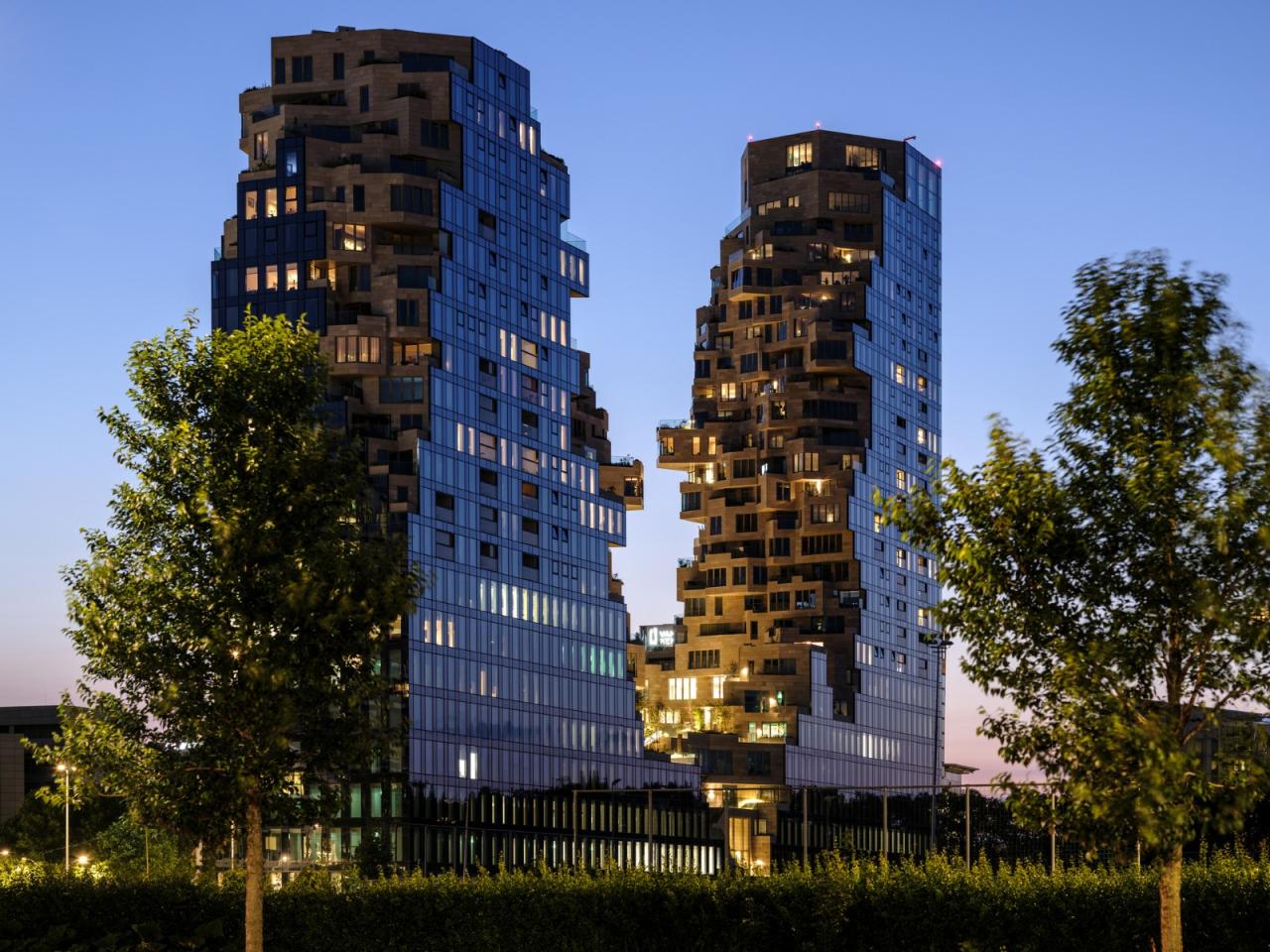 BIM建筑|“山谷”塔楼群 / MVRDV BIM建筑|“山谷”塔楼群 / MVRDV