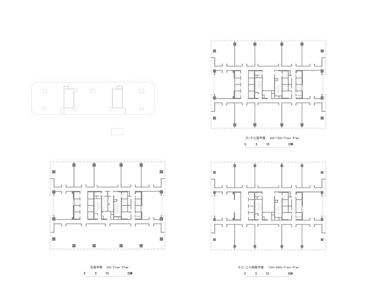 BIM建筑|高铁新城商务新地标·芯光大厦 / 简和建筑 BIM建筑|高铁新城商务新地标·芯光大厦 / 简和建筑