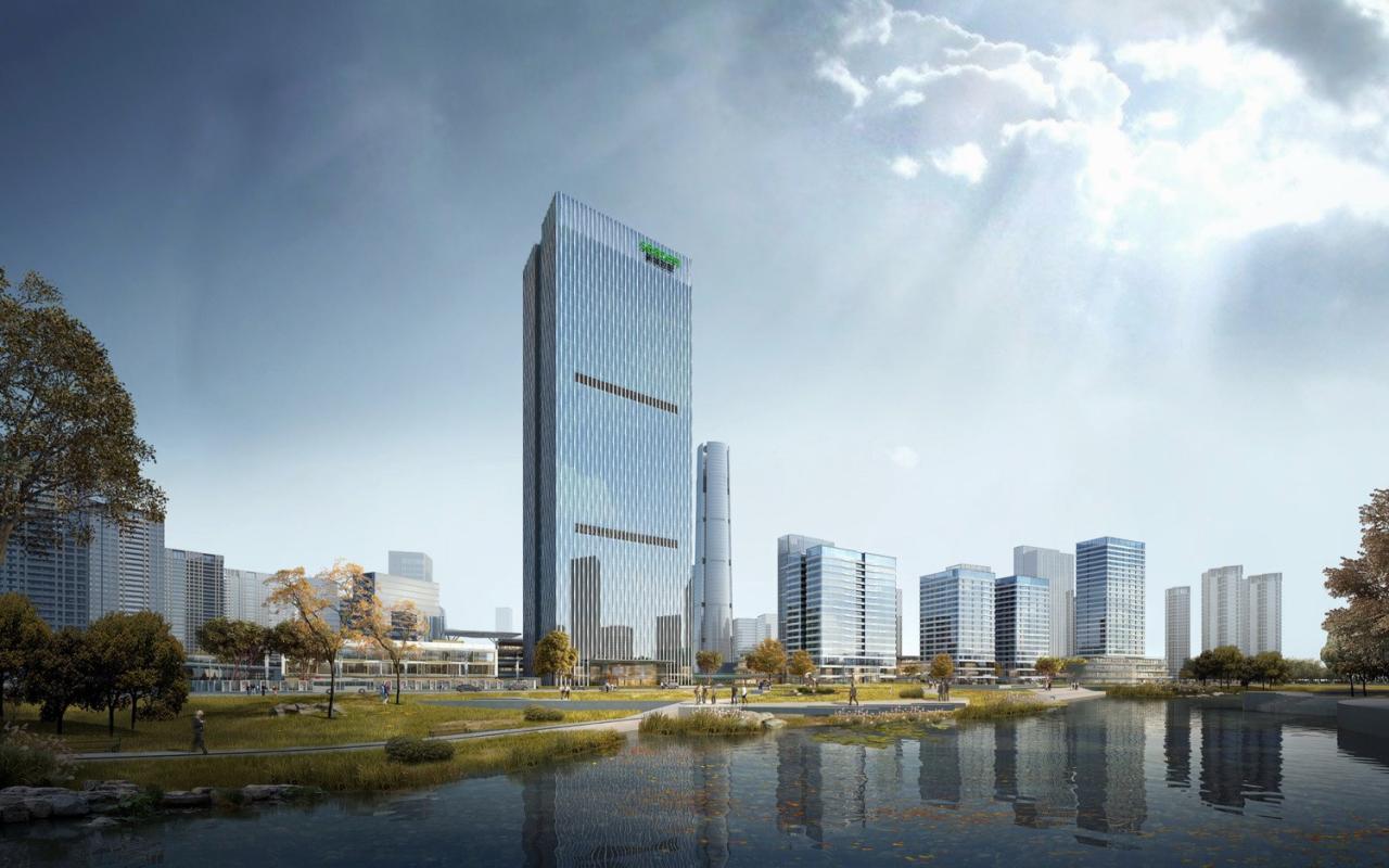 BIM建筑|高铁新城商务新地标·芯光大厦 / 简和建筑 BIM建筑|高铁新城商务新地标·芯光大厦 / 简和建筑